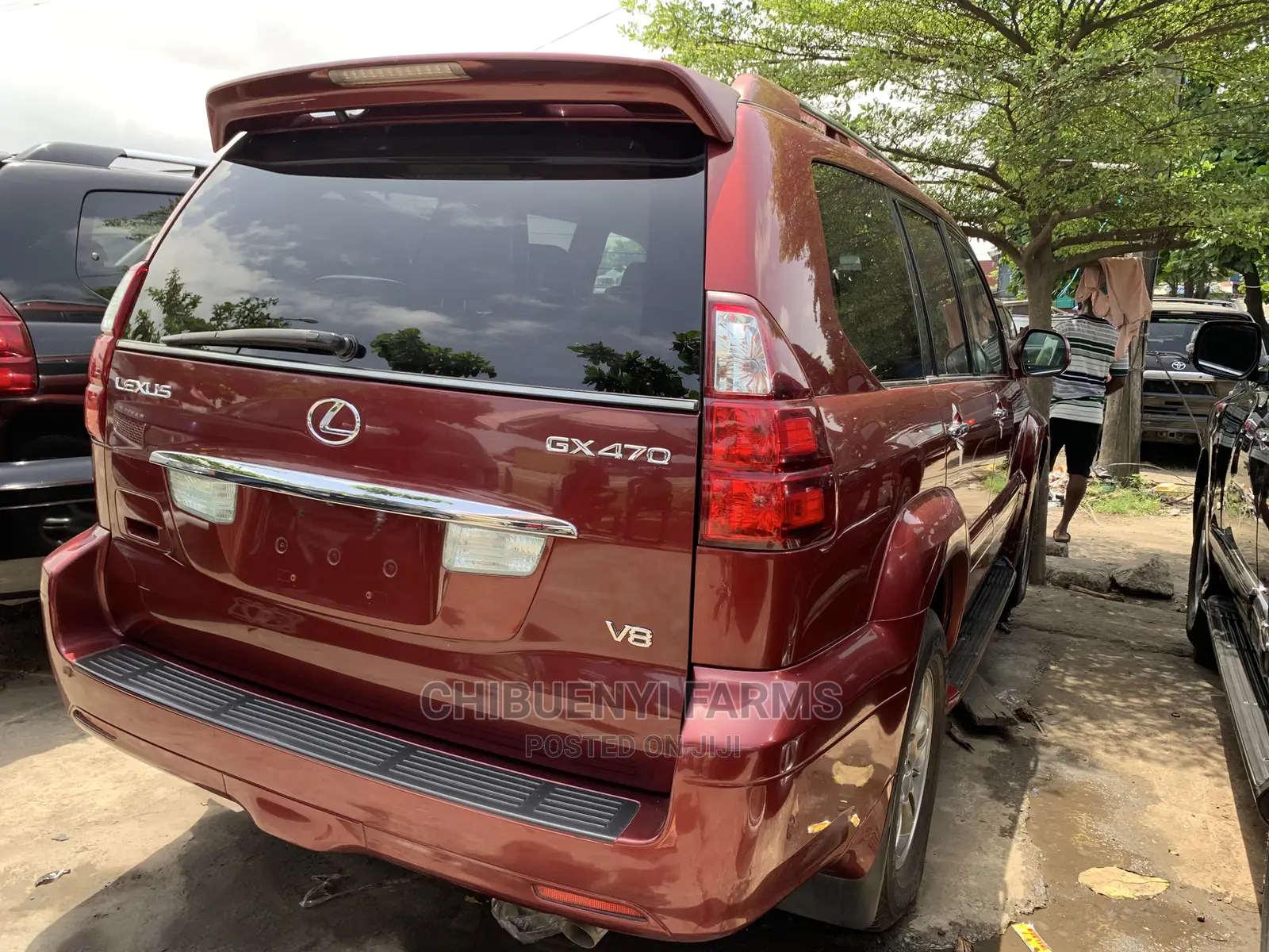 Lexus GX 470 2009 Red