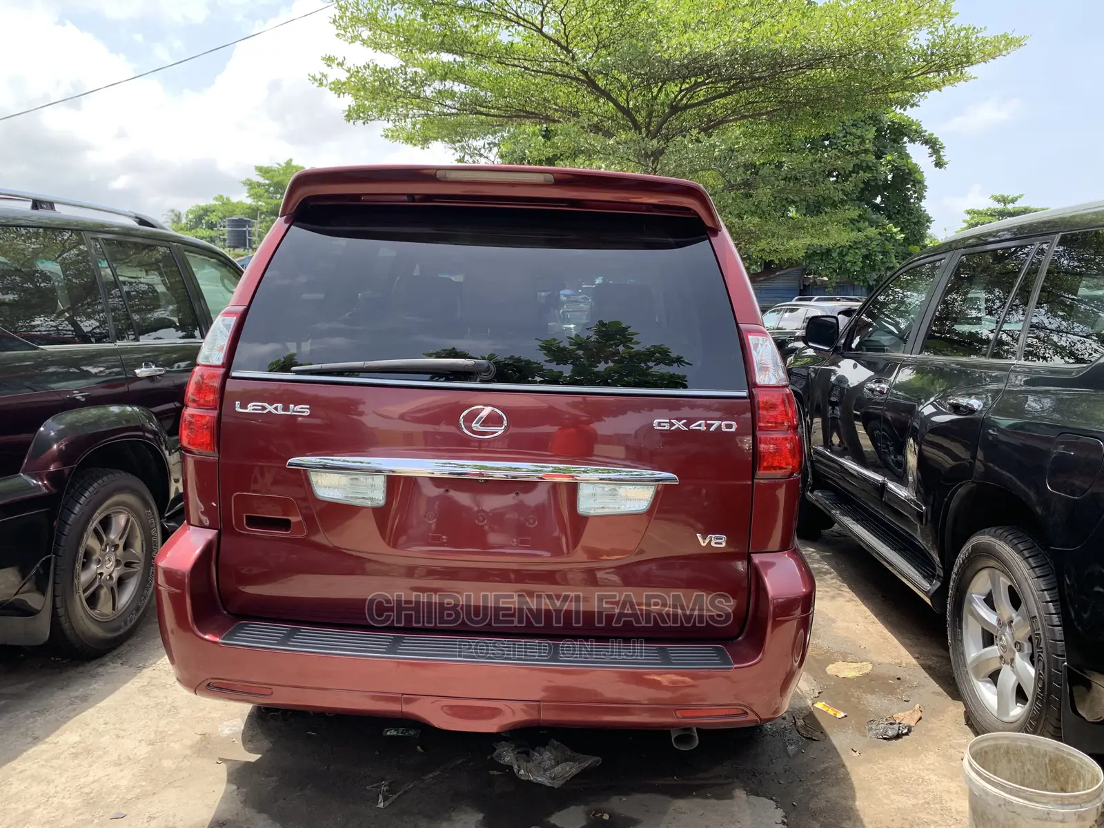 Lexus GX 470 2009 Red