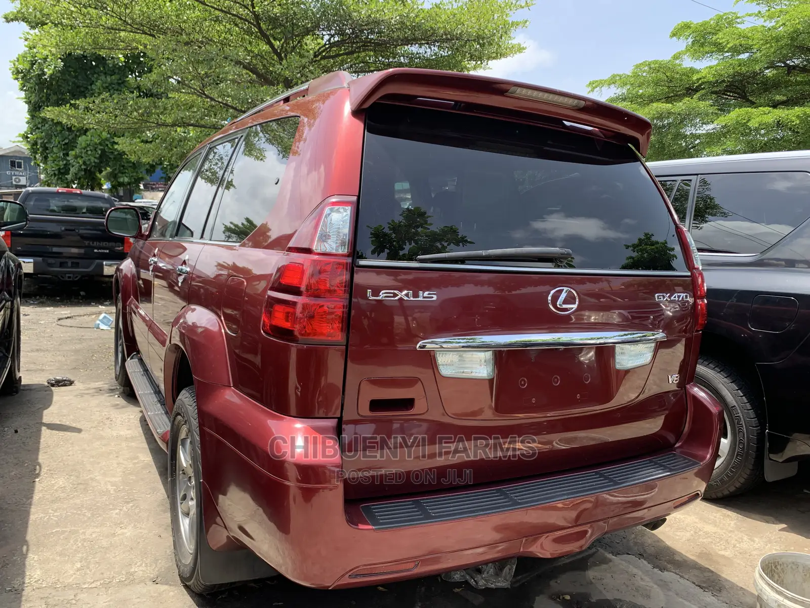 Lexus GX 470 2009 Red