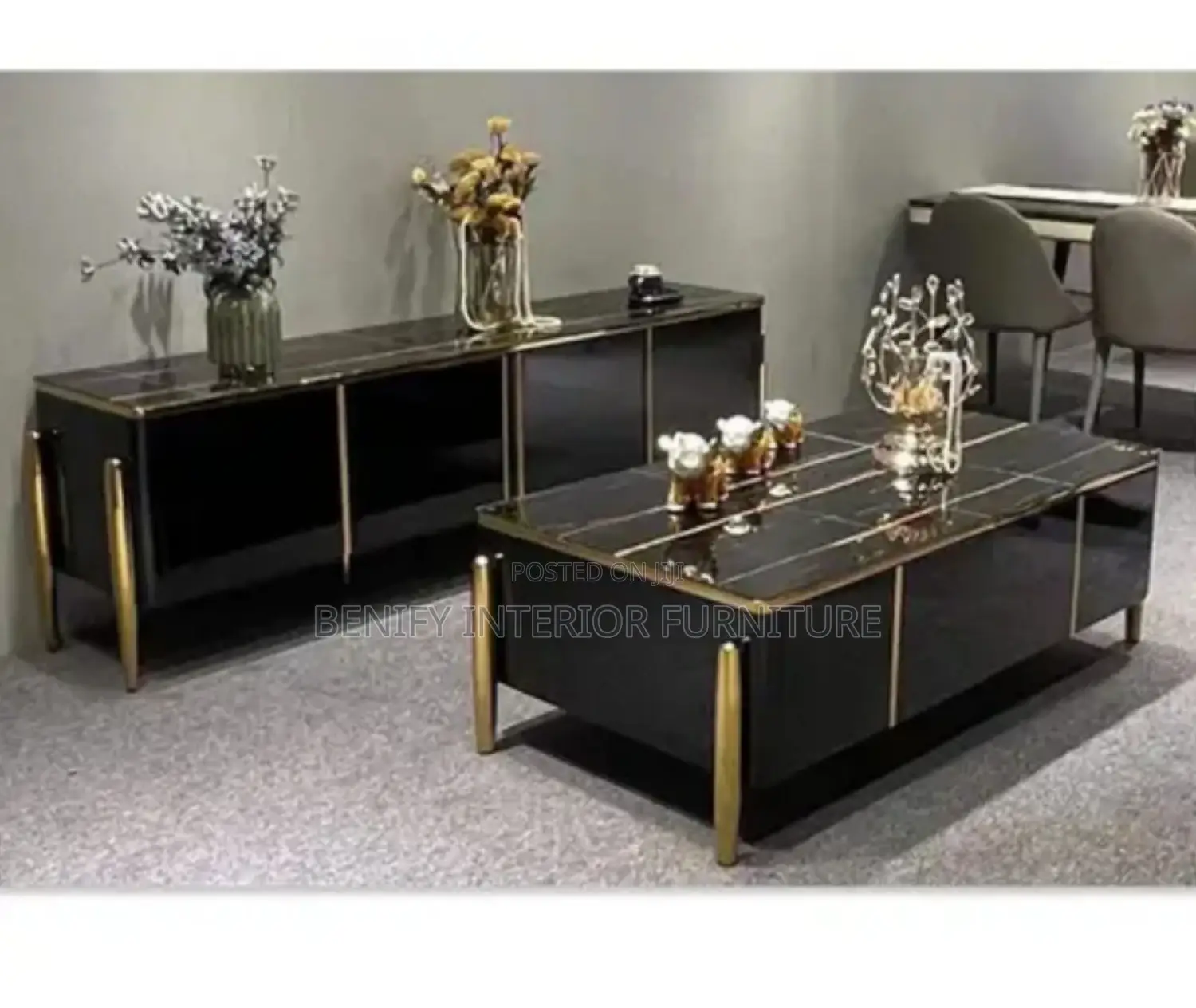 Modern Center Table and Tv Stand