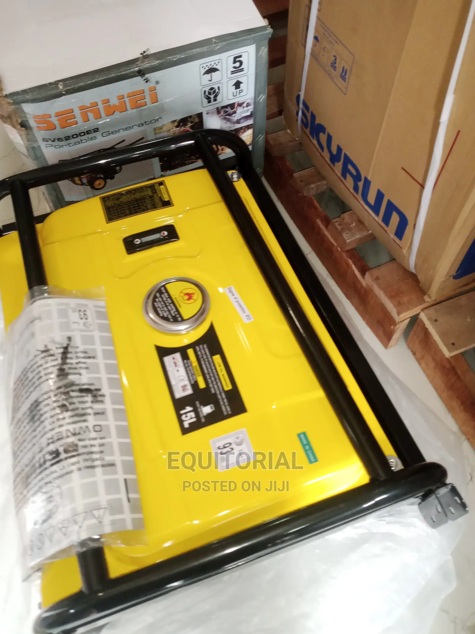 Senwei 4.5kva Key Starter Big Generator