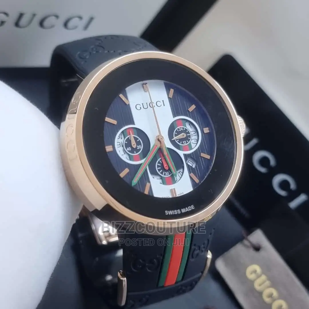 Original GUCCI Rubber Strap Band Available in Store