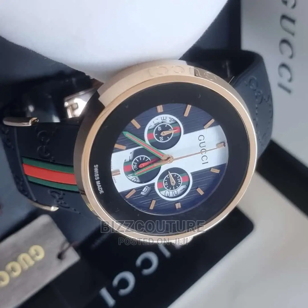 Original GUCCI Rubber Strap Band Available in Store