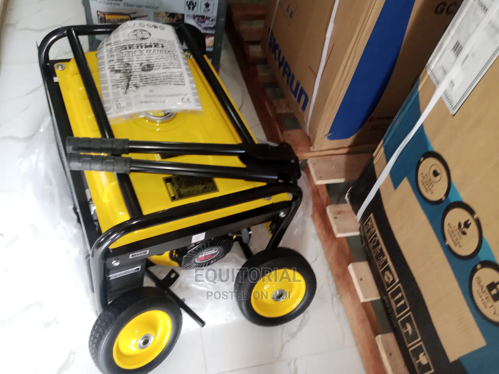 Senwei Sv6200es 4.5kva Brand New Generator