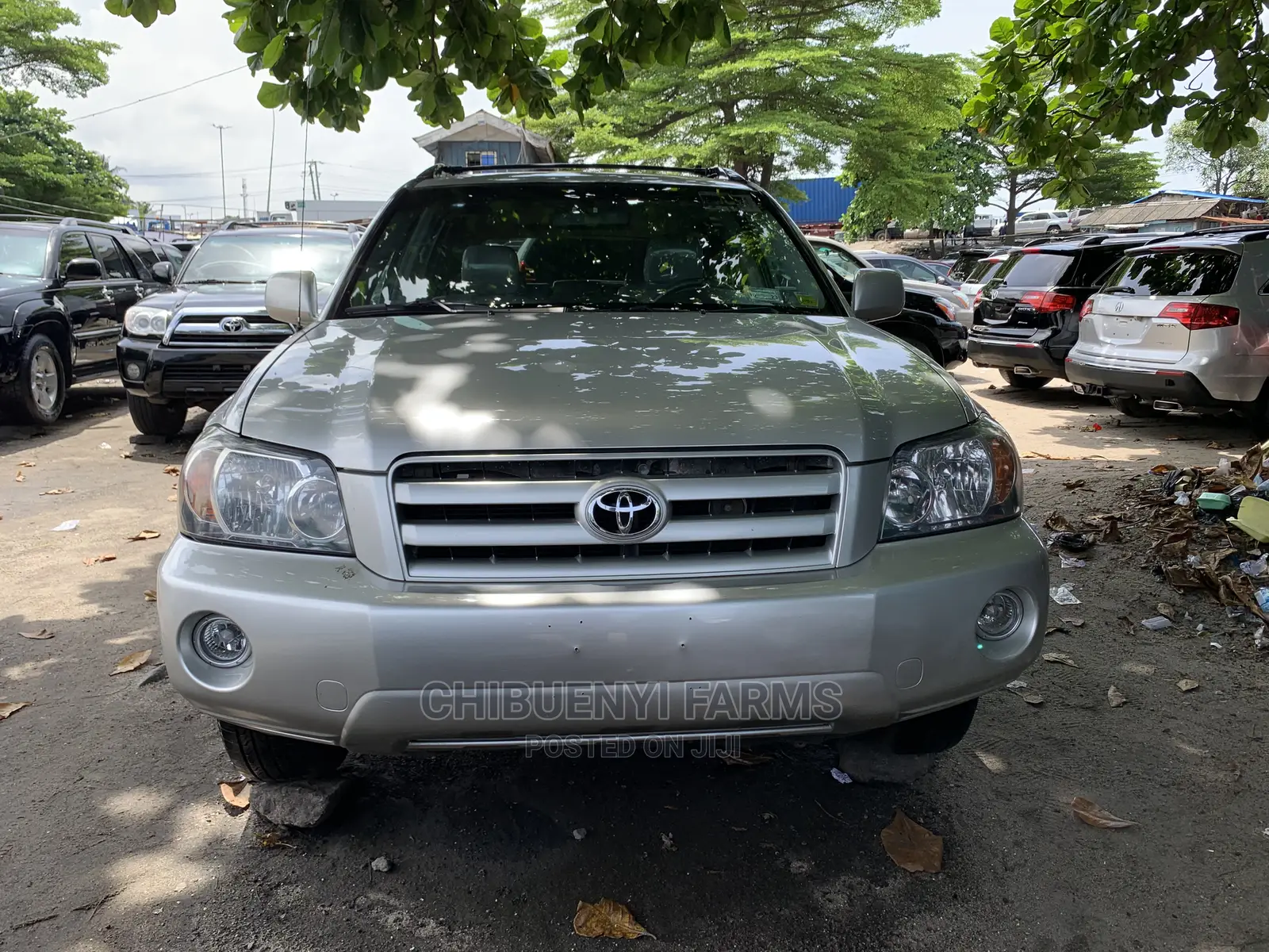 Toyota Highlander V6 2006 Gold