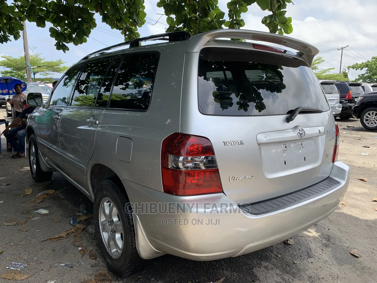 Toyota Highlander V6 2006 Gold