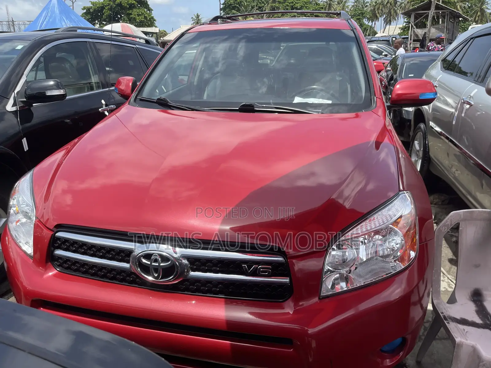 Toyota RAV4 Limited V6 4x4 2008 Red