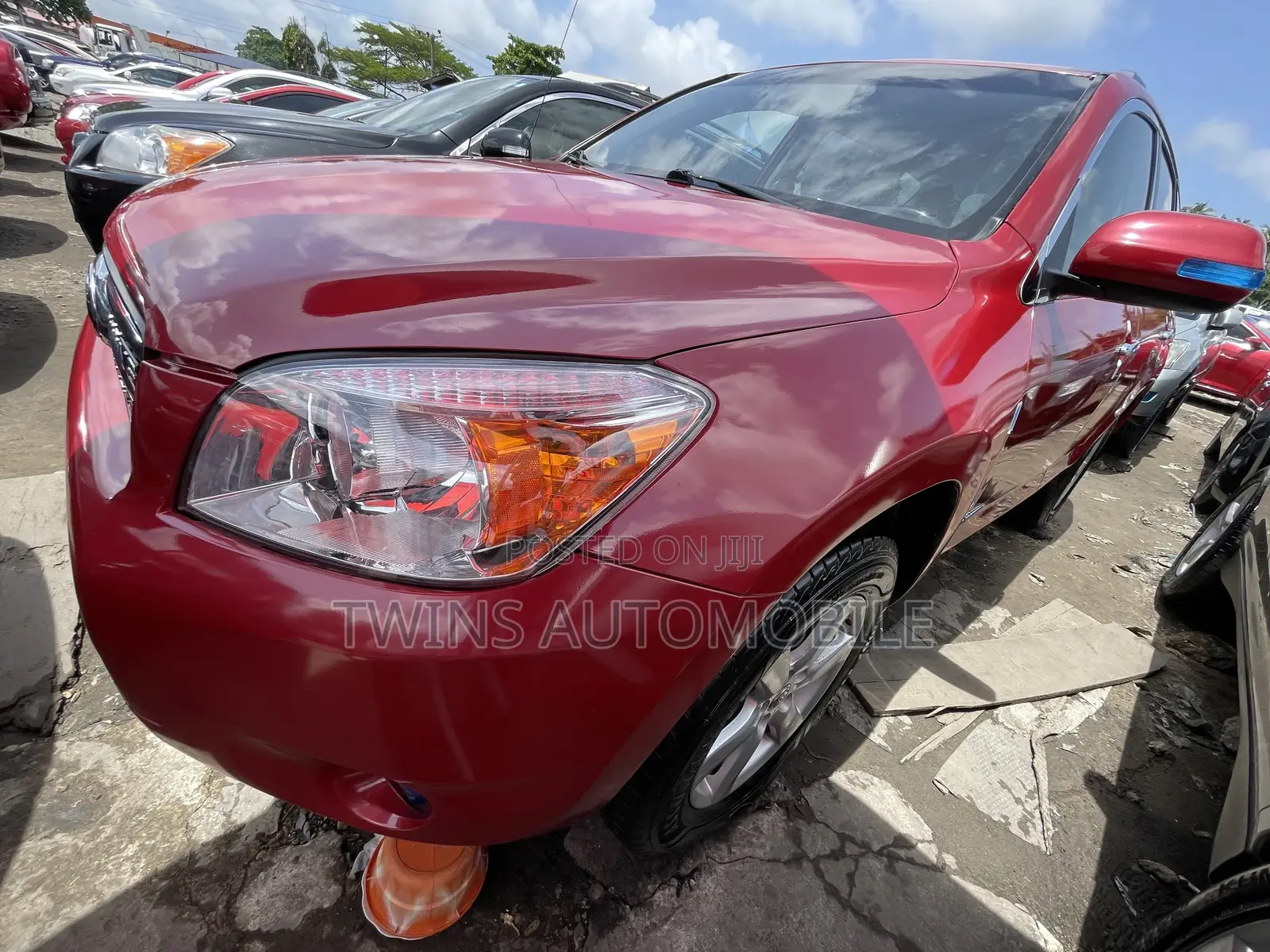 Toyota RAV4 Limited V6 4x4 2008 Red