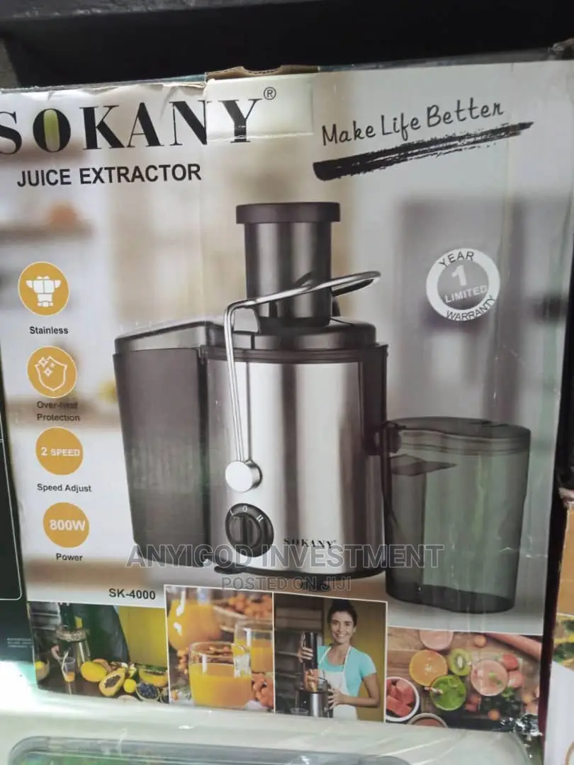 Sokany 800watts Juice Extractor