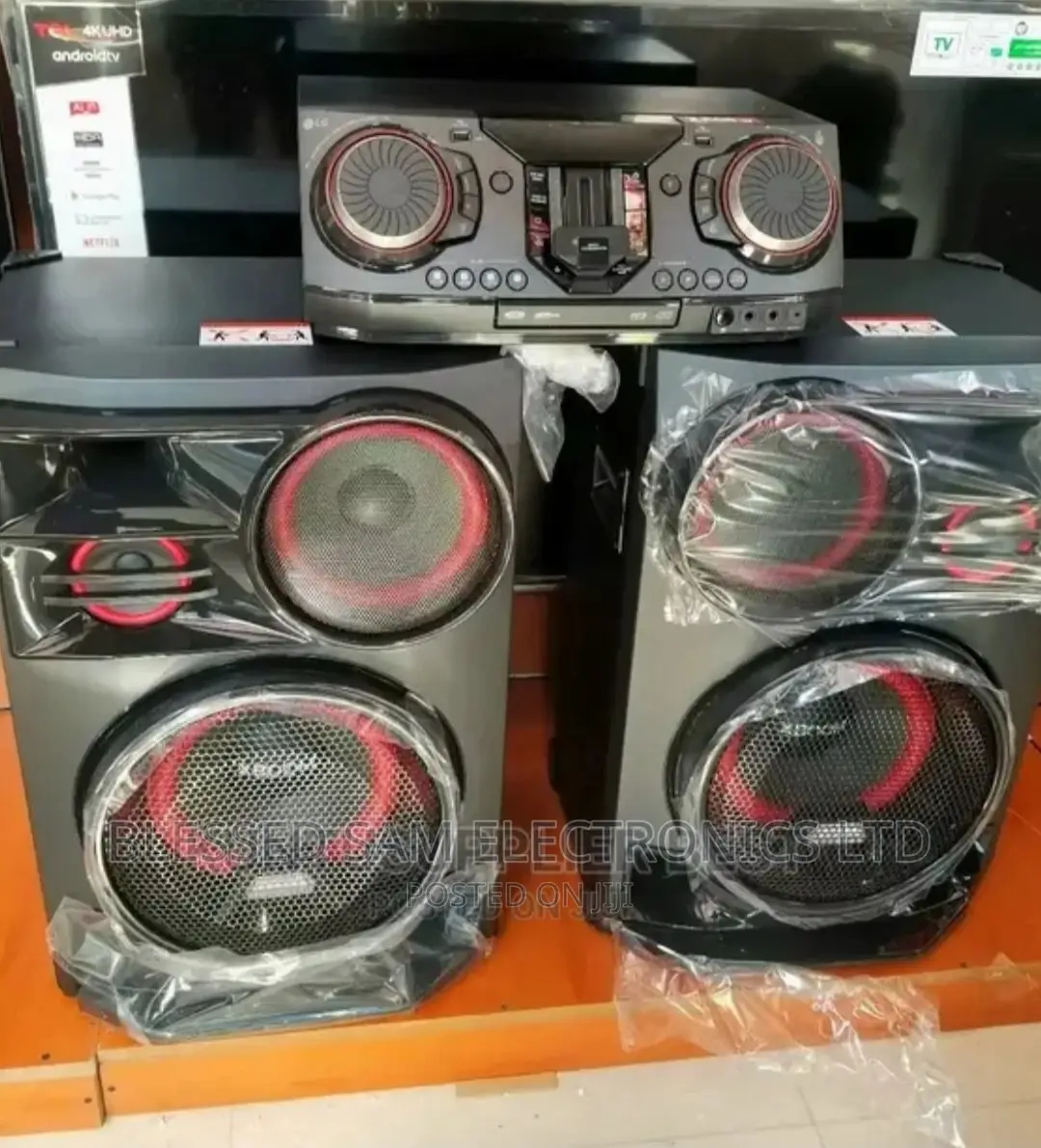 LG XBOOM Digital SOUND 3500watts>Wireless Bluetooth>USB>FM