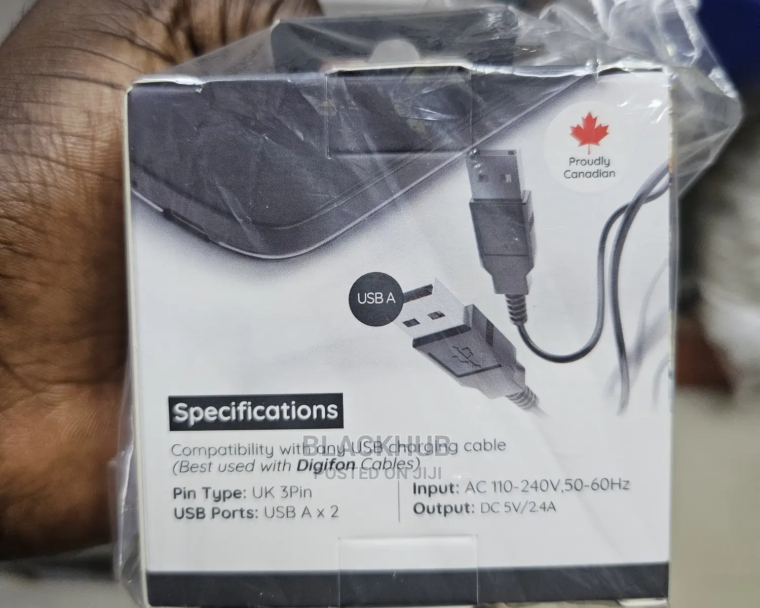 Digifon Cheetah Fast 12W Charger Head Only