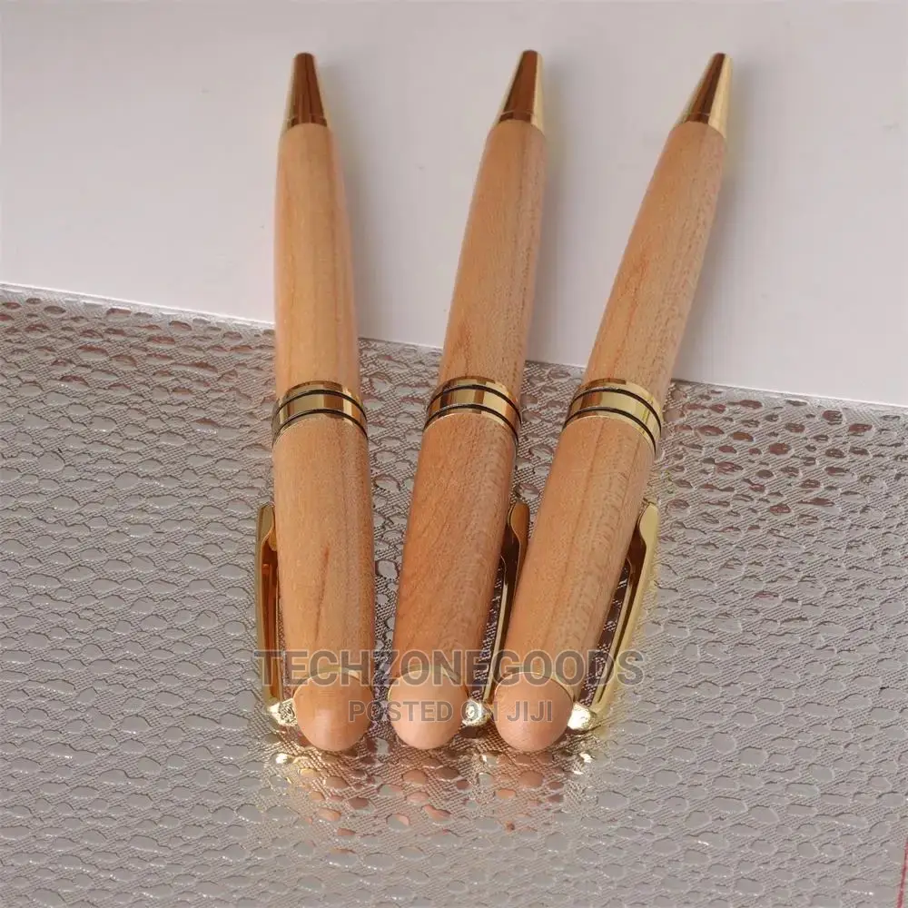 Single Bamboo Ball Point Pen(50pcs Moq)