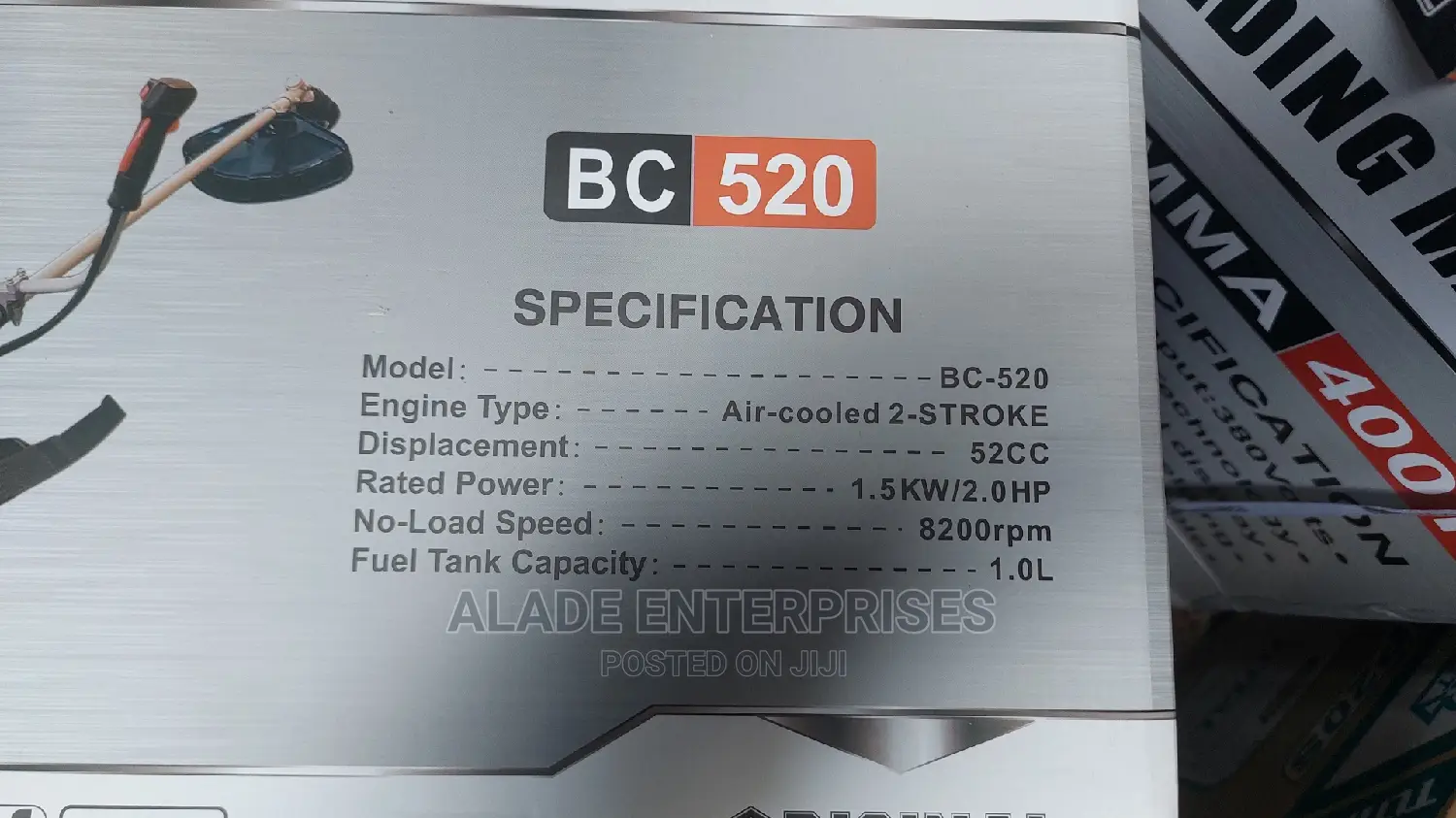 Bc 520 Bush Clearing Saw Maxmech