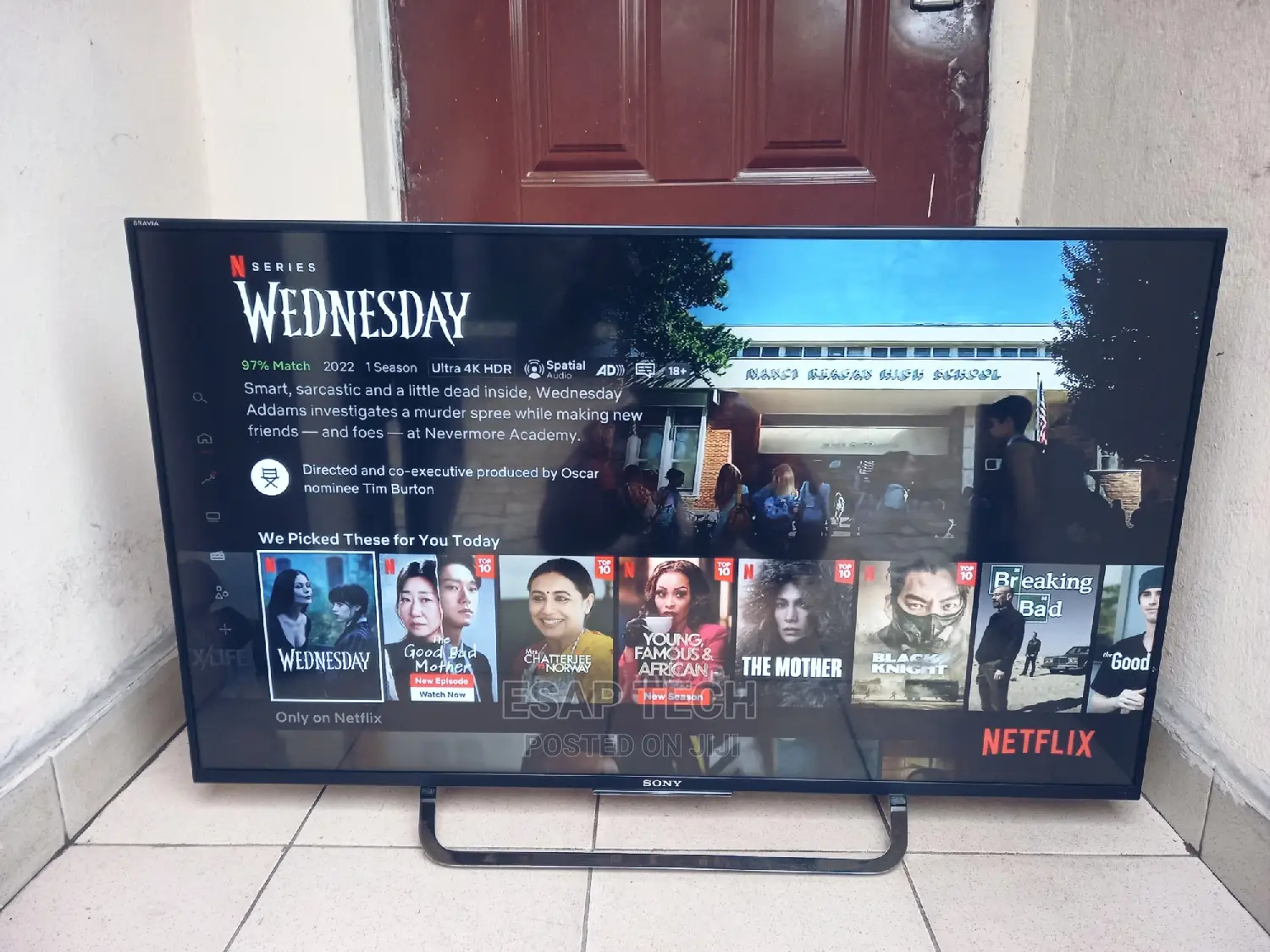 Sony 43 Andorid Tv. Display With Free Netflix Login