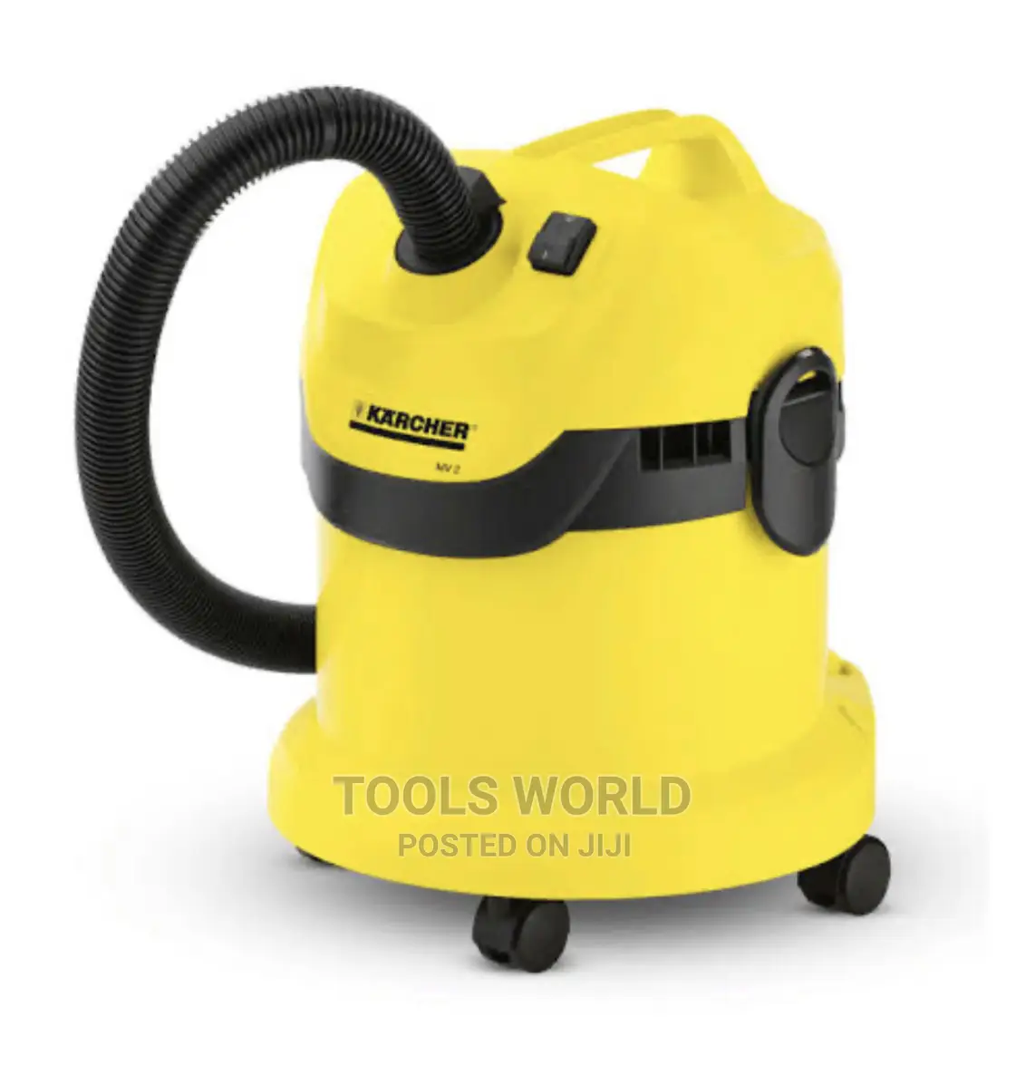 Karcher WD2 Wet and Dry Vacuum, Steel, 1000 W, 12 Liters