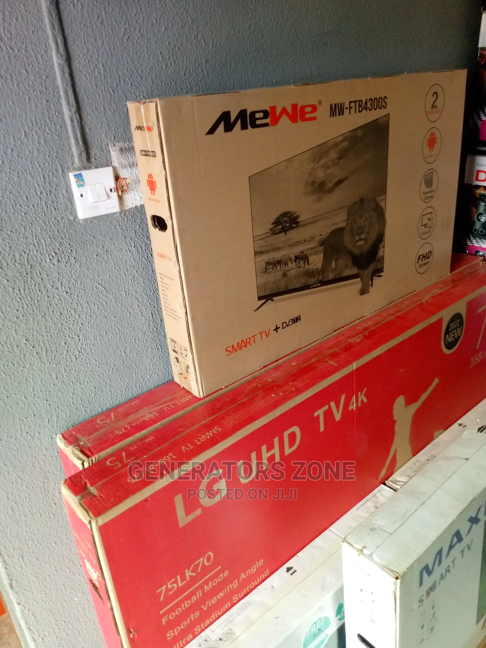 Mewe 43-Inches Brand New Smart Tv