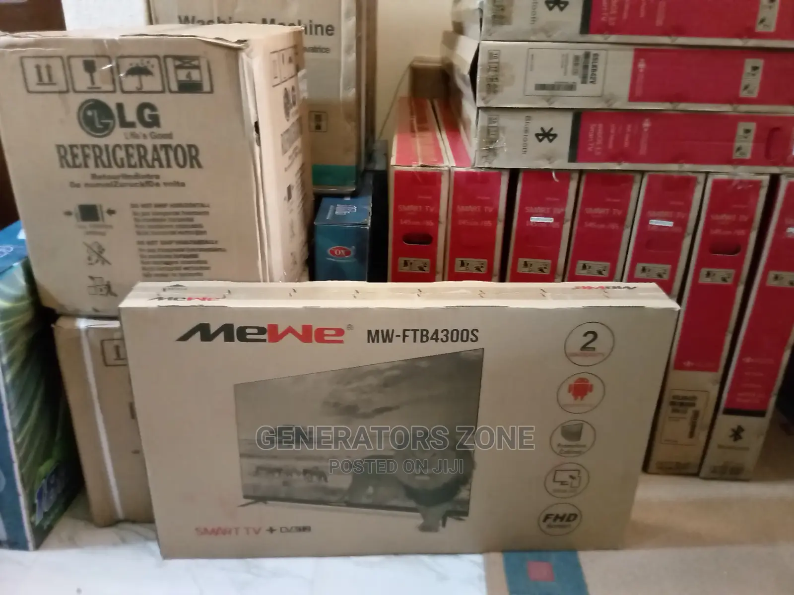 Mewe 43-Inches Full High Definition Smart Tv+Wifi+Appstore