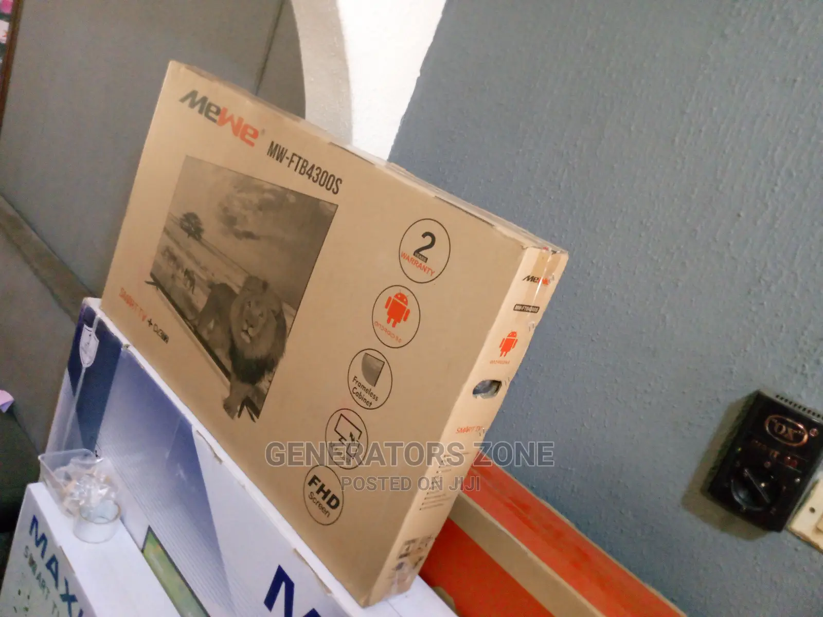 Mw-Ftb4300s 43'' FHD LED Smart Mewe Television