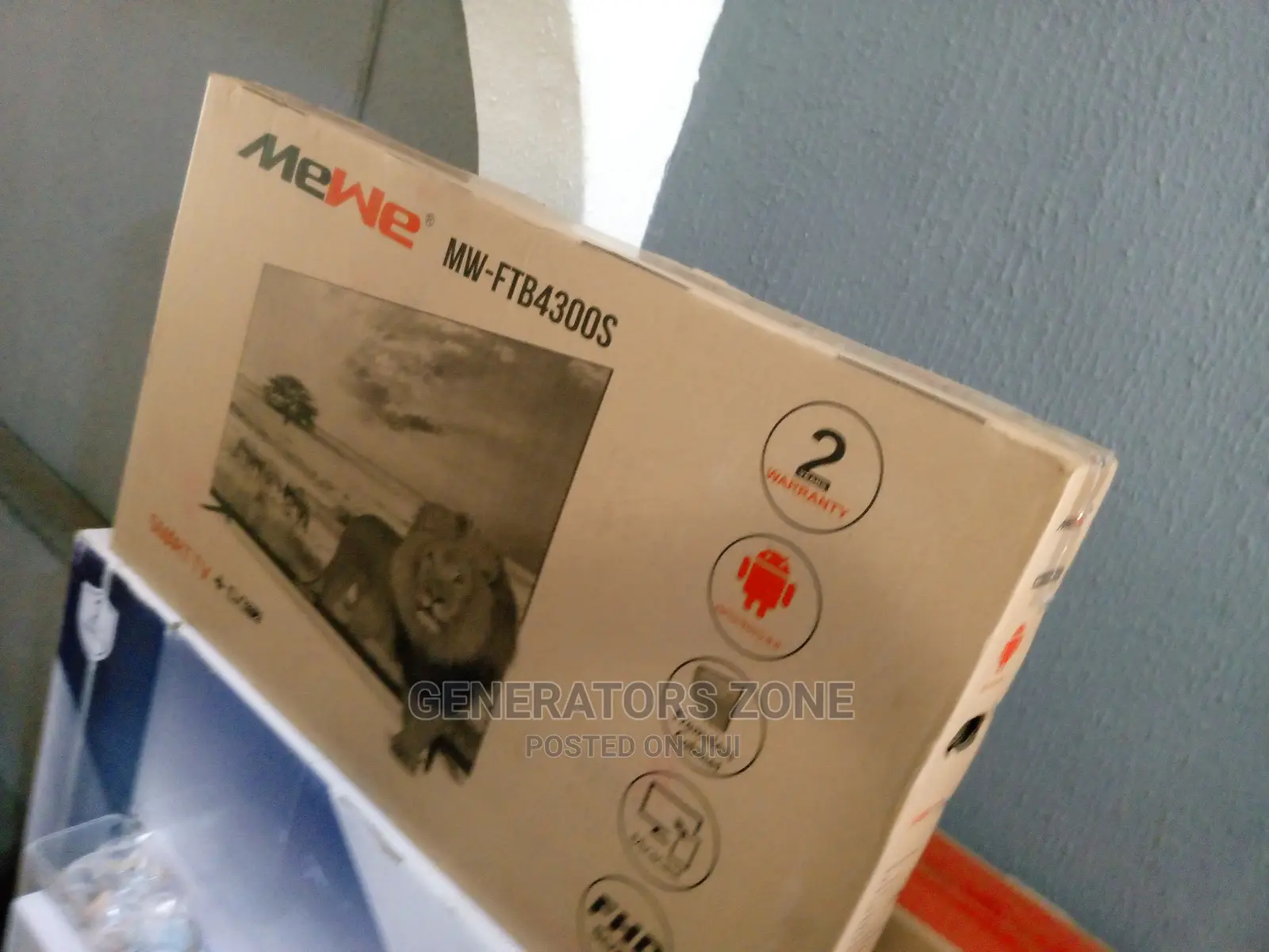 Newly Produced Mewe Smart Frameless 43 Inch TV| MW-FTB4300S