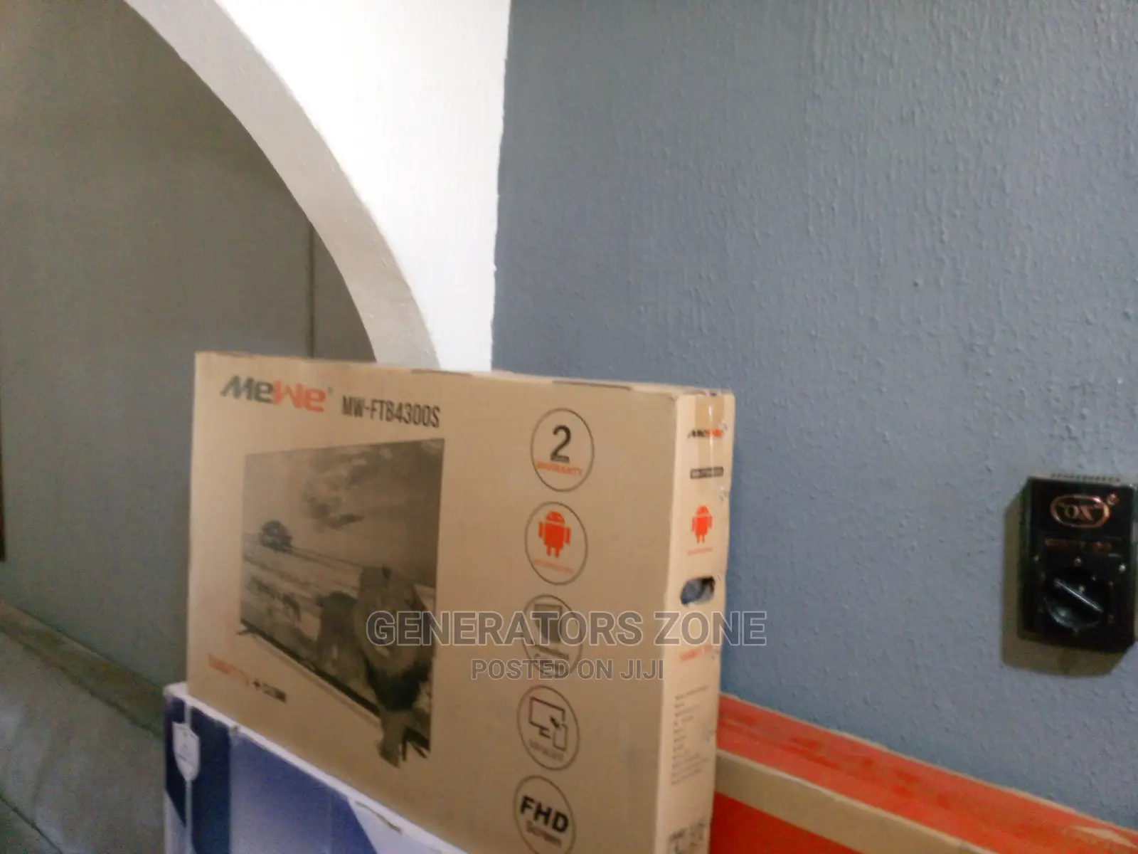 Newly Produced Mewe Smart Frameless 43 Inch TV| MW-FTB4300S