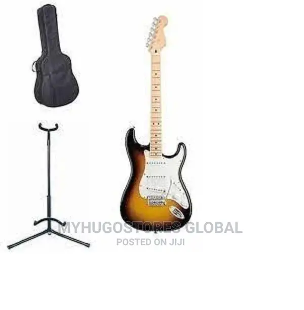 Sparkle Glitz Electric Lead Guitar With Bag Stand