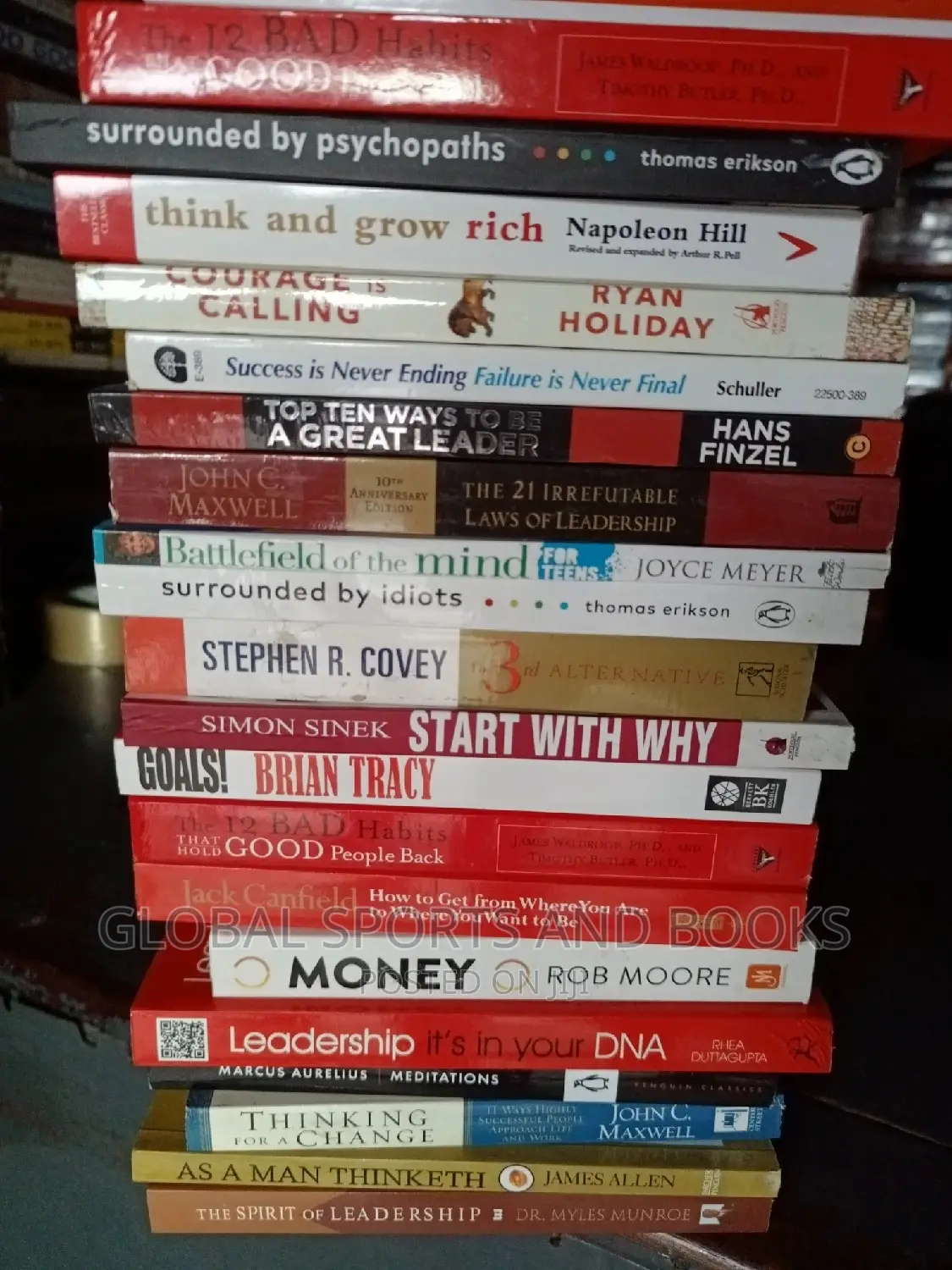 Collection Of 21 Motivation And Self Help Books
