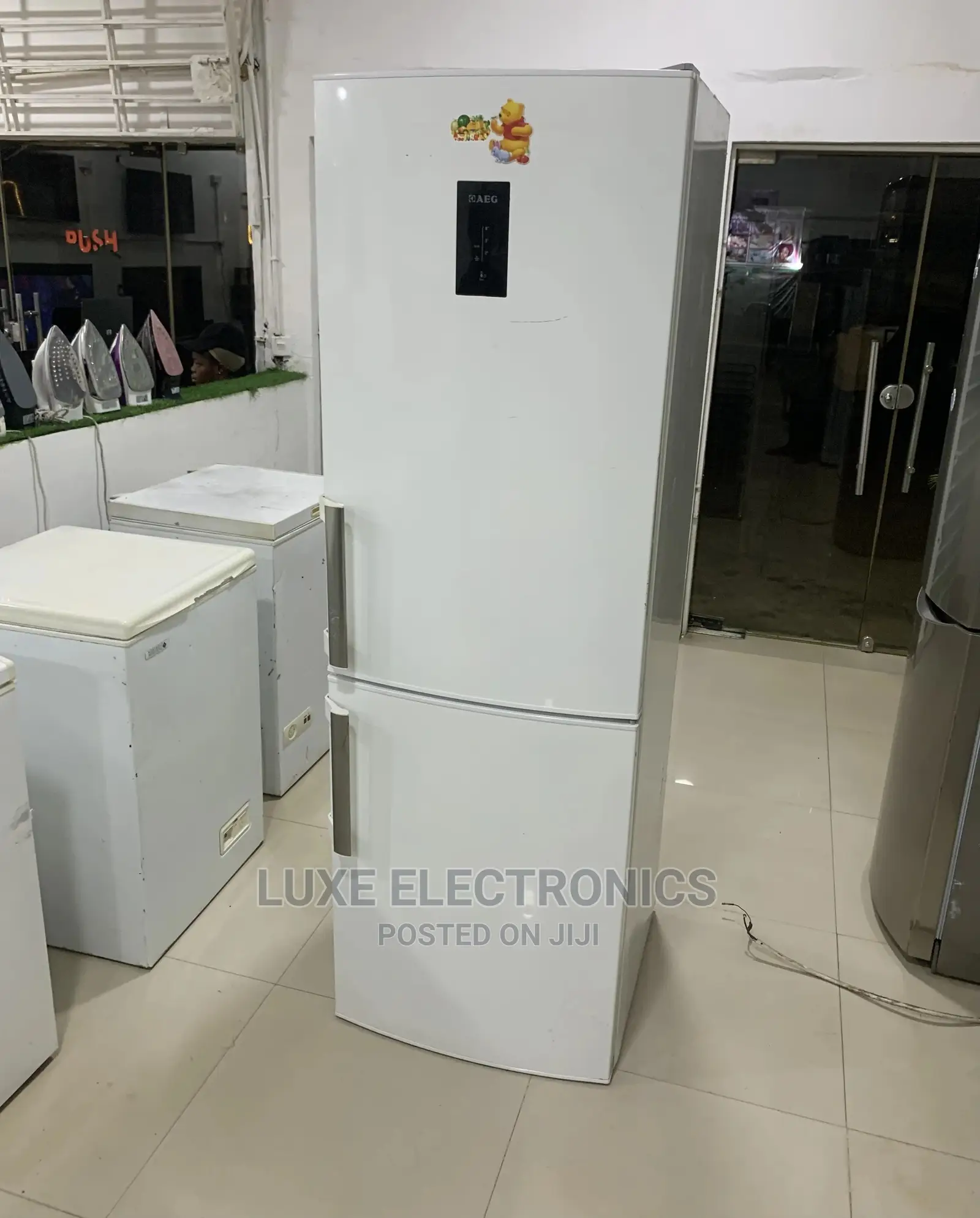 350 Liters German Used Double Door Refrigerator