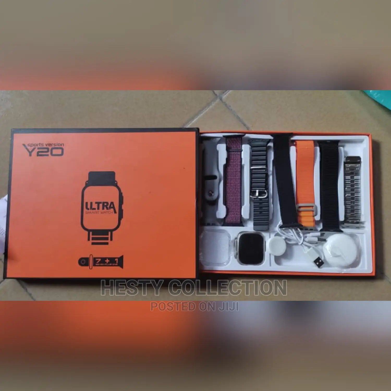 Y20 Sport Version 7 Straps Band Smartwatch