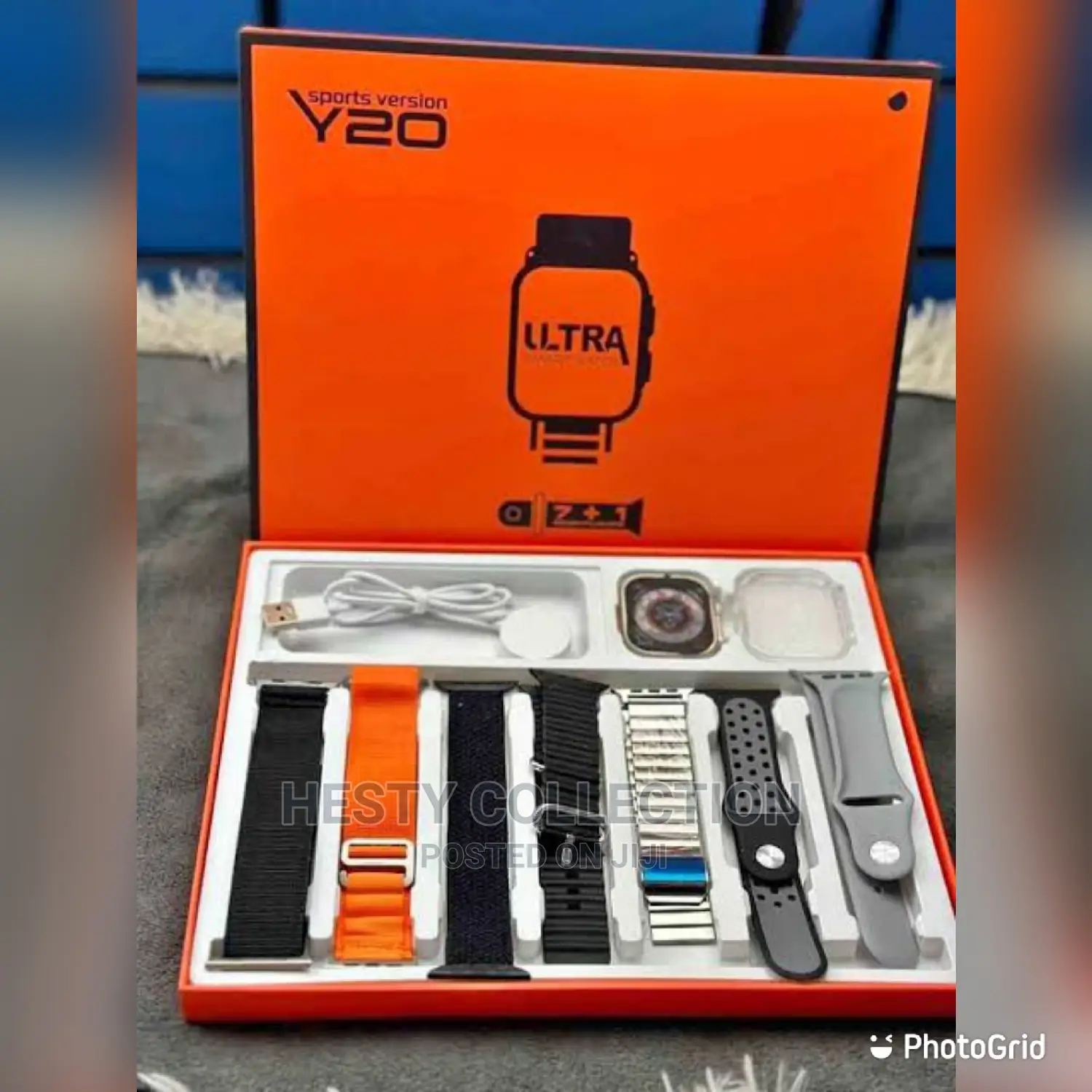 Y20 Sport Version 7 Straps Band Smartwatch