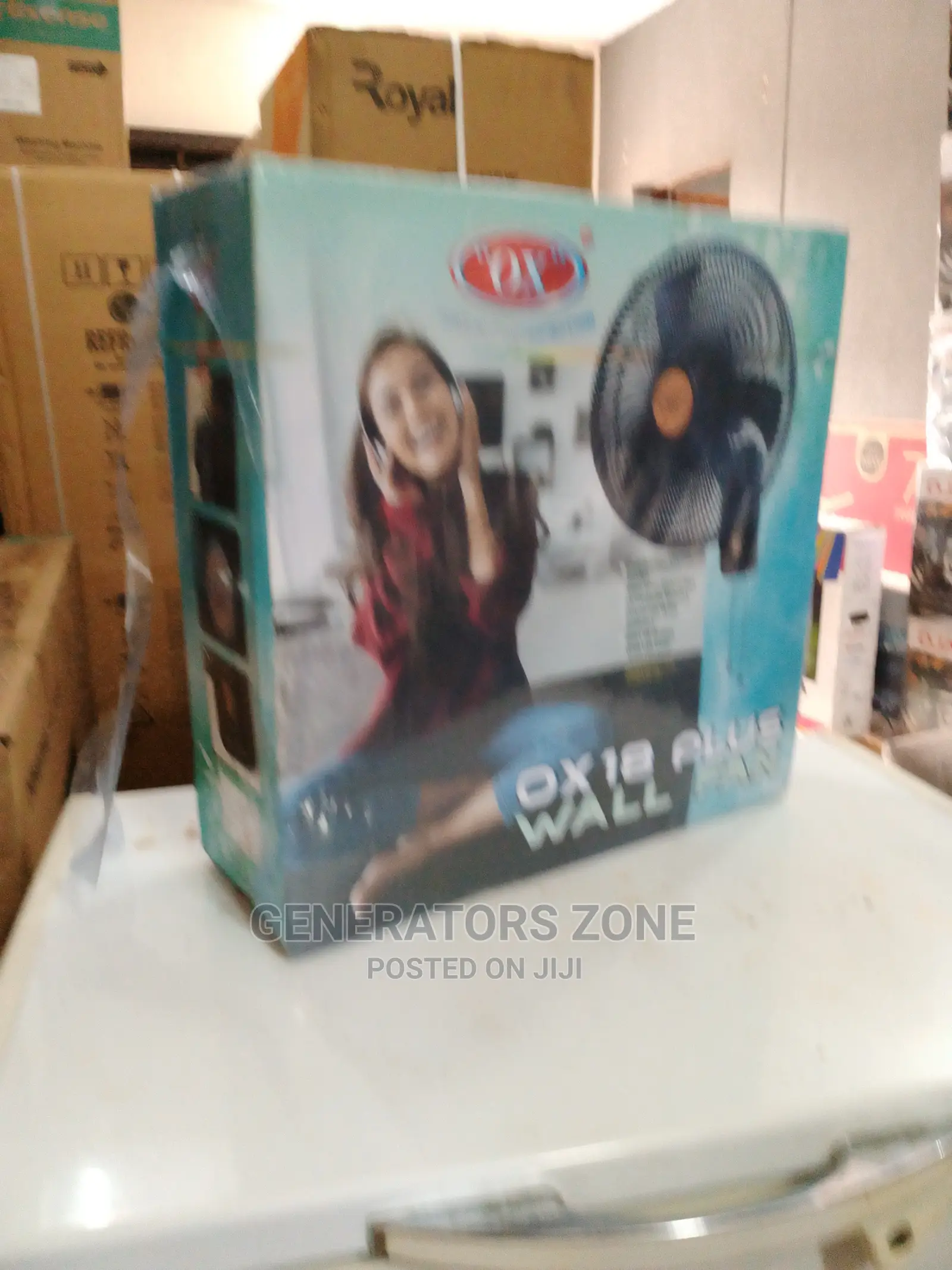 Powerful 18'' Ox Plus Wall Fan| Wf-1618