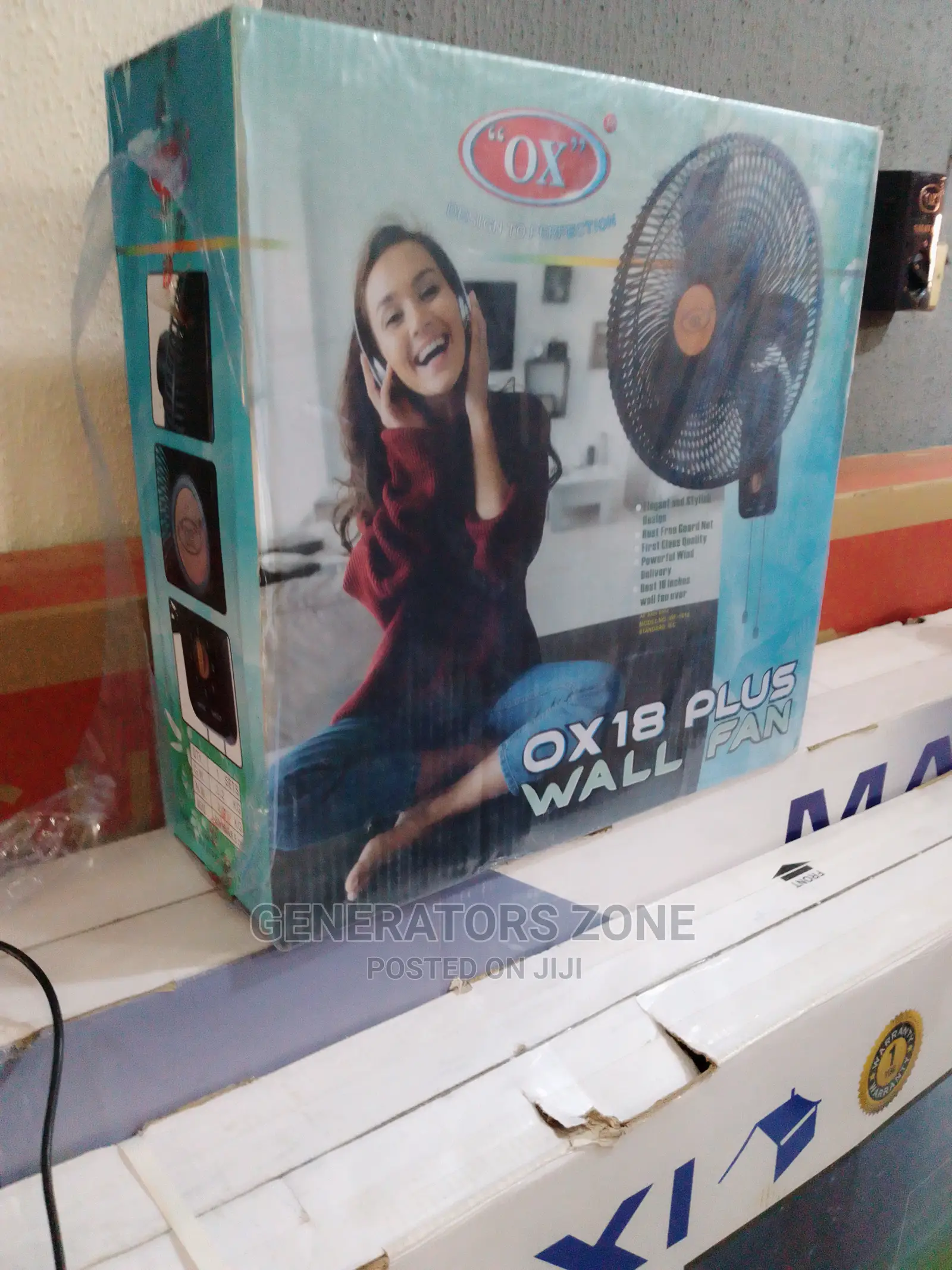 Affordable Ox 18-Inches Ox Wall Mounted Fan