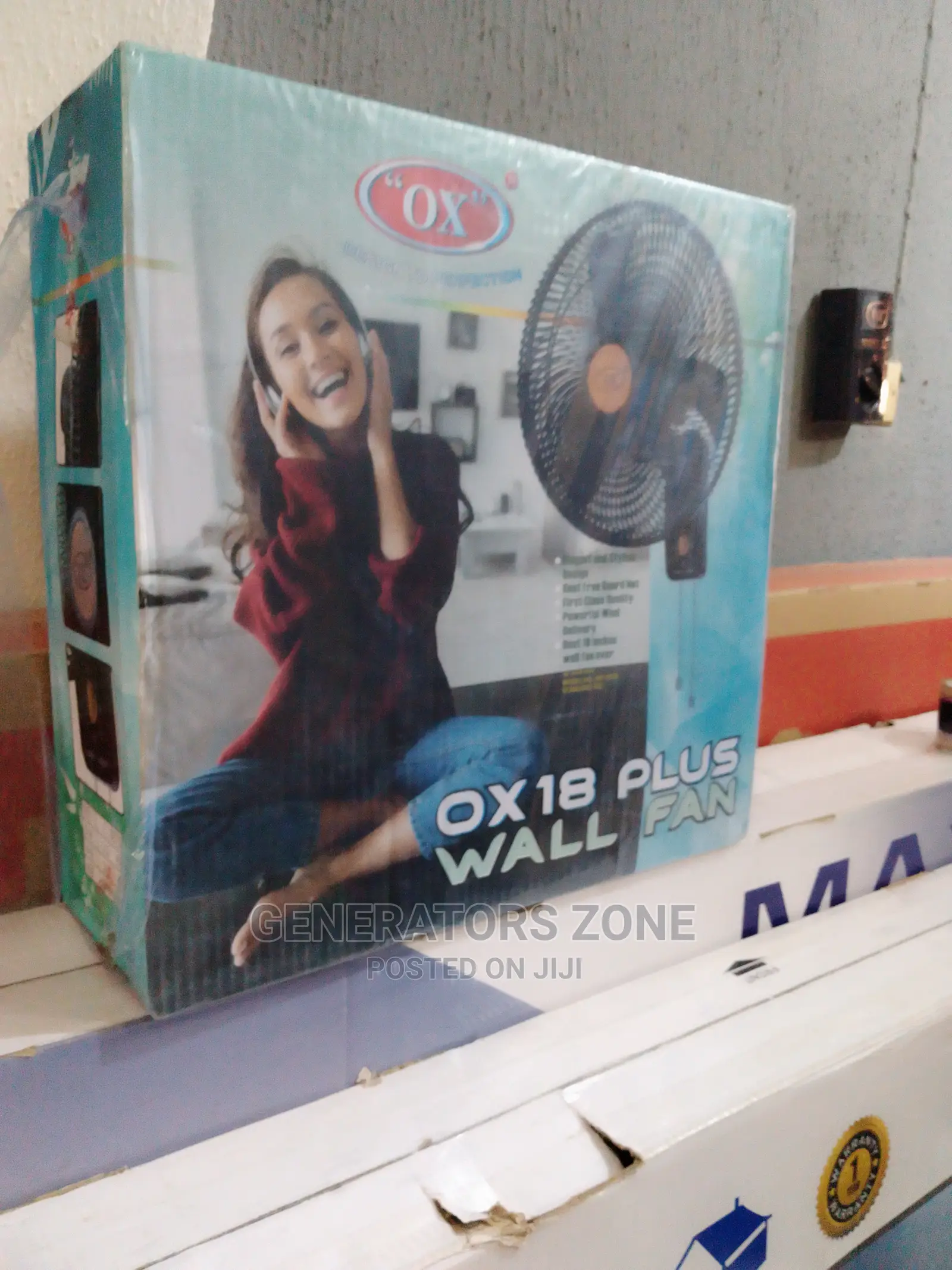 Suitable 18'' Ox Wall Fan ( Brand New)
