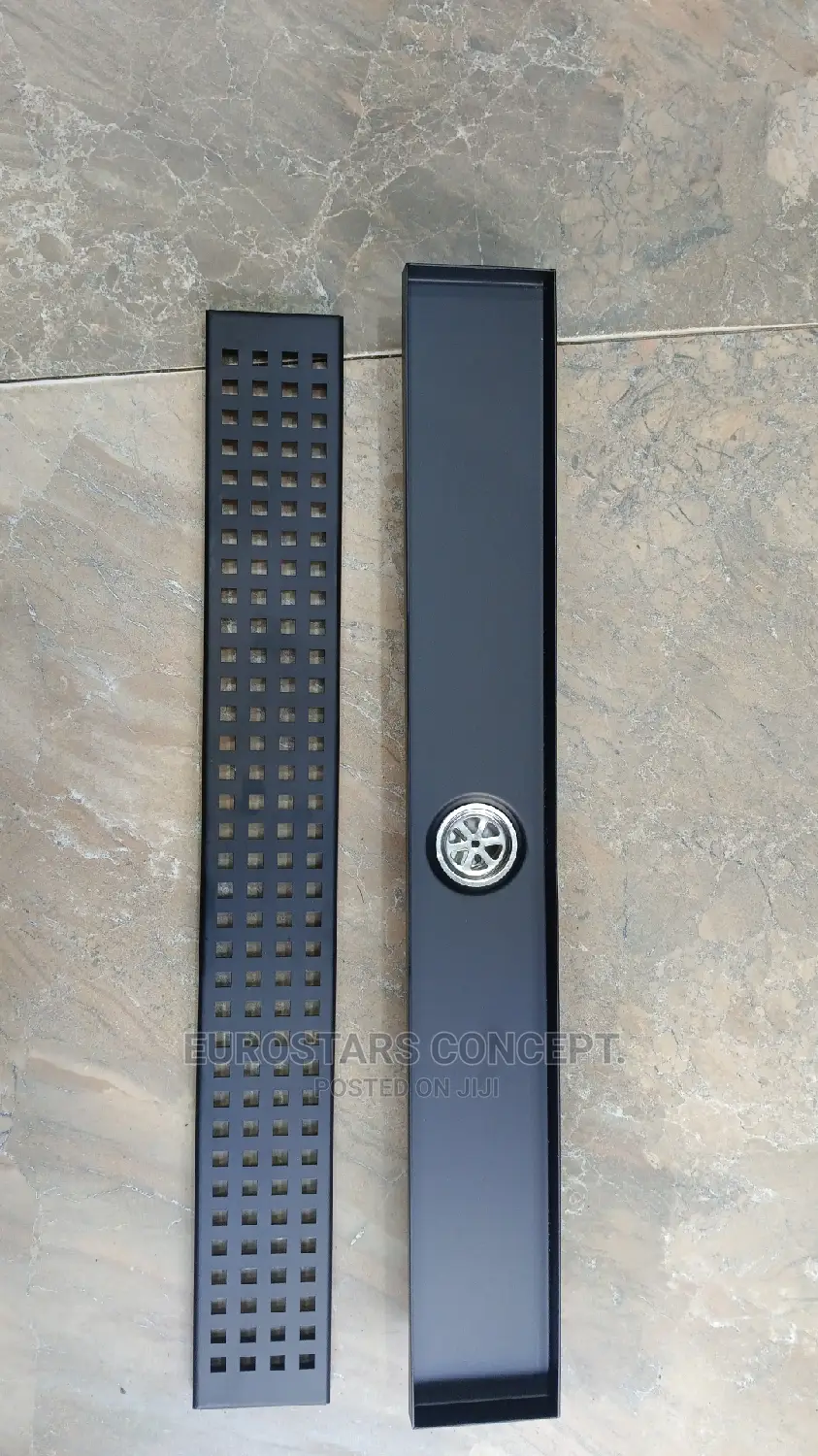 Black Long Anti Rust Floor Drain