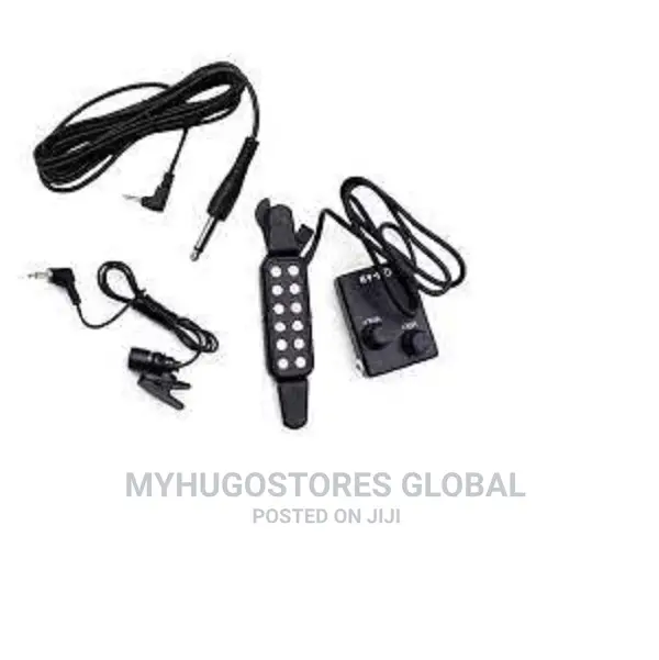 Guitar Pickup With Clip Microphone