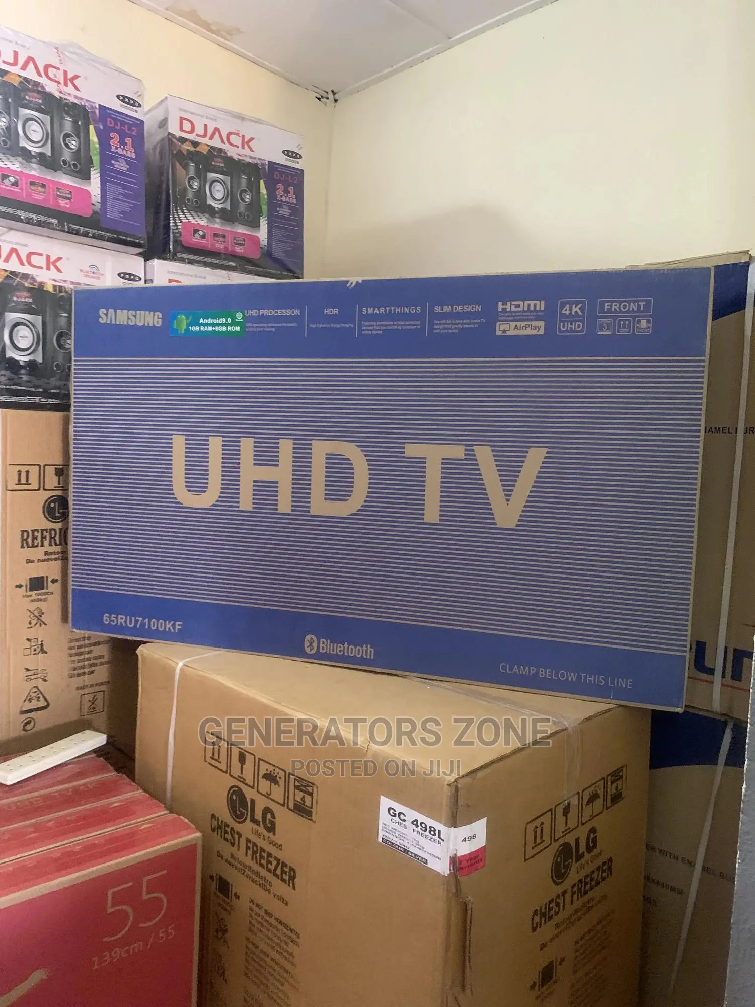 65ru7100kf| 65-Inch Samsung Uhd Smart Tv+Netflix
