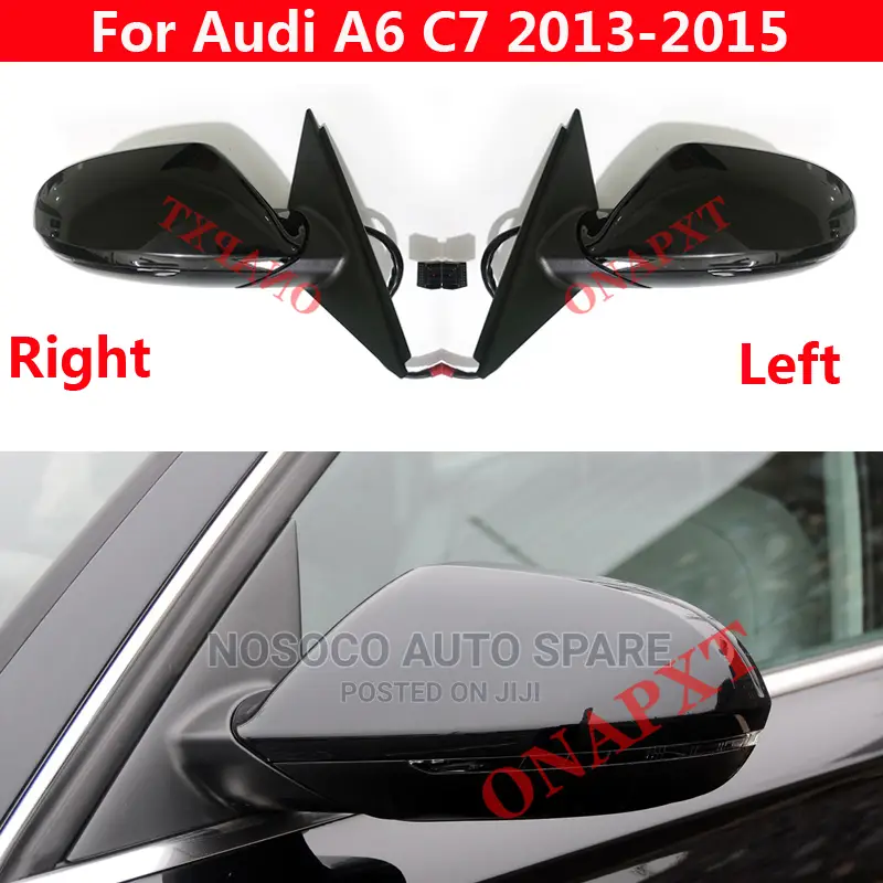 Set of Side Mirror Audi A6 2013 and 2018