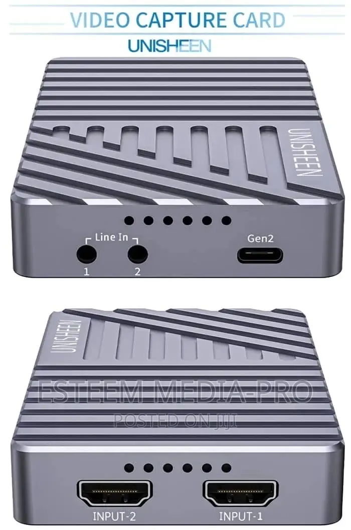 Unisheen HDMI Dual Capture Card USB 3.0