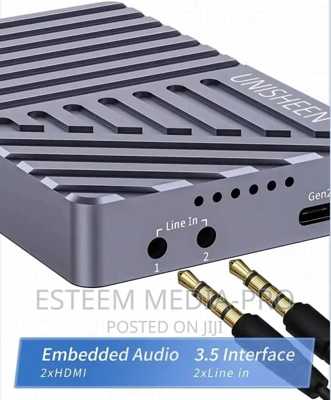 Unisheen HDMI Dual Capture Card USB 3.0