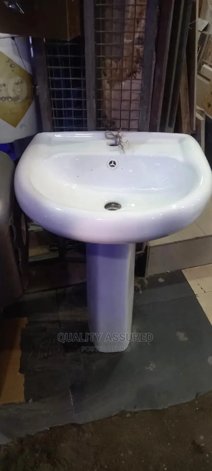 Single Basin And Pedastal