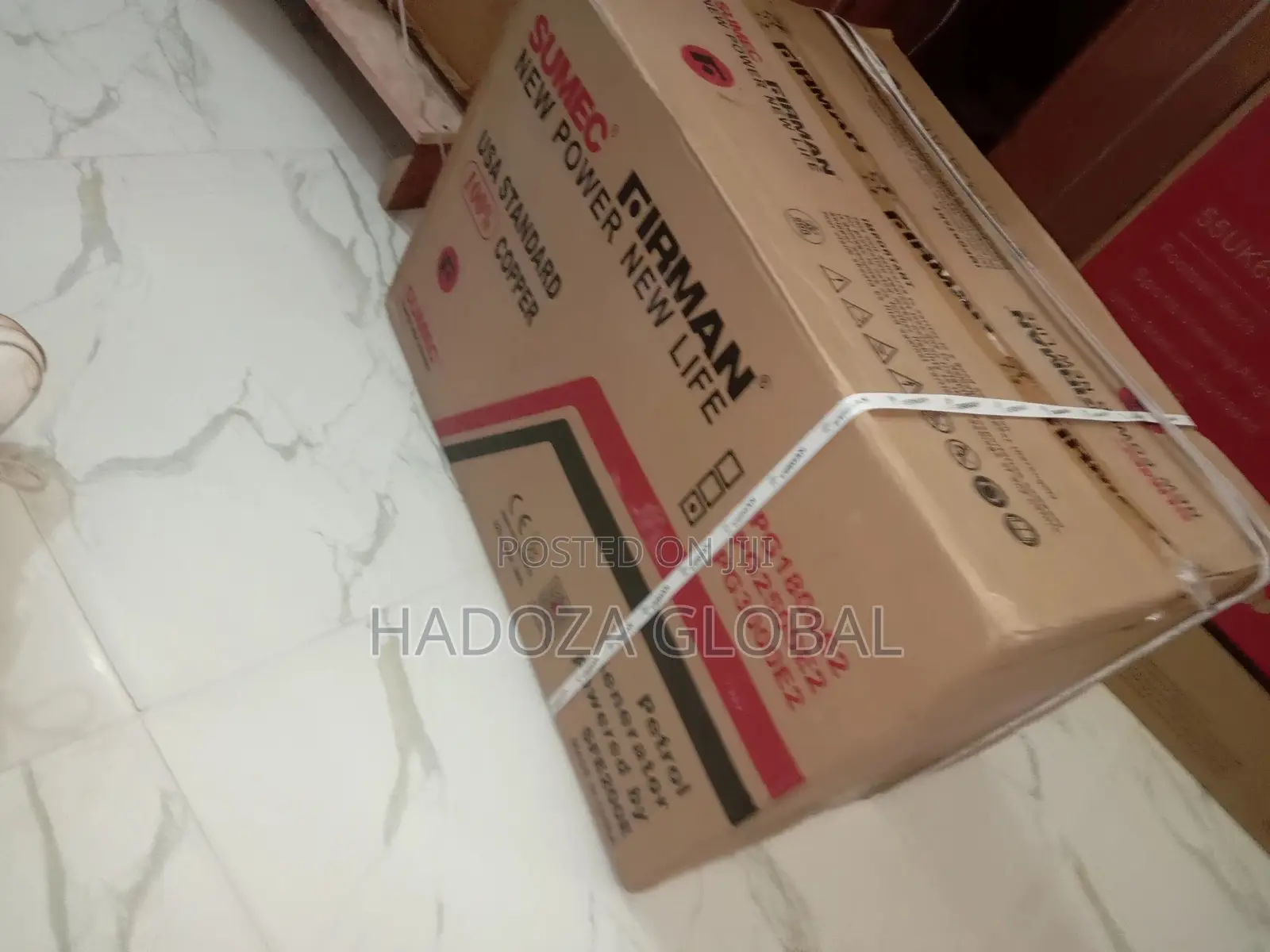 Sumec Firman 100% Copper 5.5kva Generator With Oil Alert