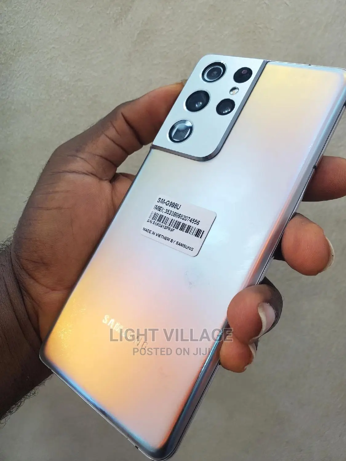 Samsung Galaxy S21 Ultra 5G 128 GB White