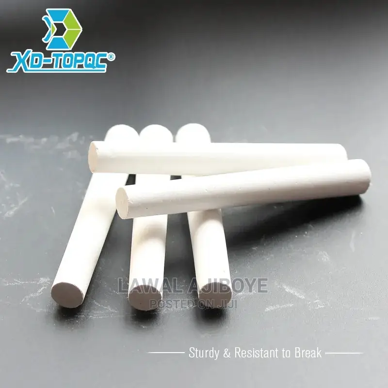 100pcs Dustless White Drawing Chalk For School Education Ch