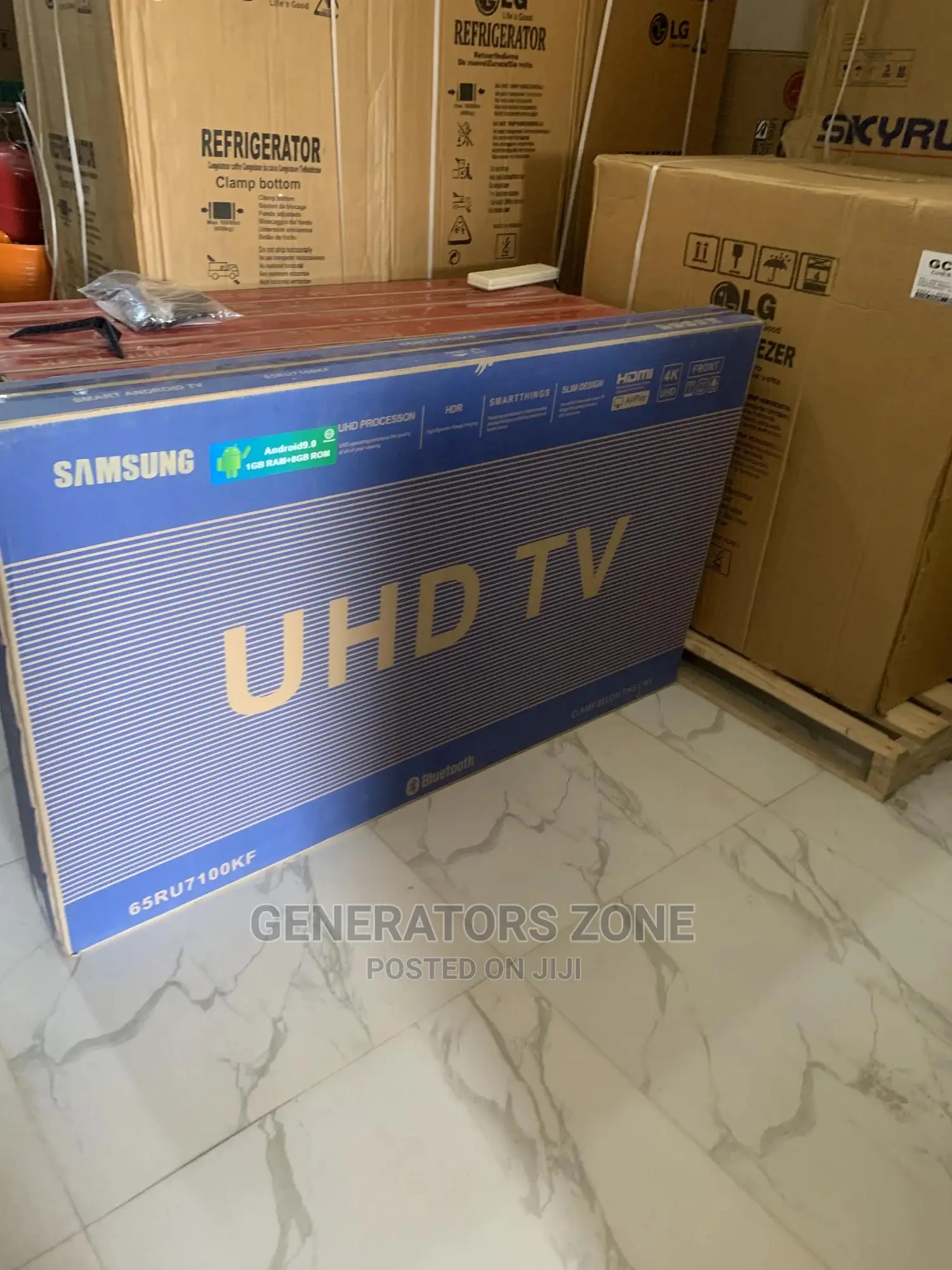65-Inch-Samsung-Brand New Smart TV Features Netflix+Wifi