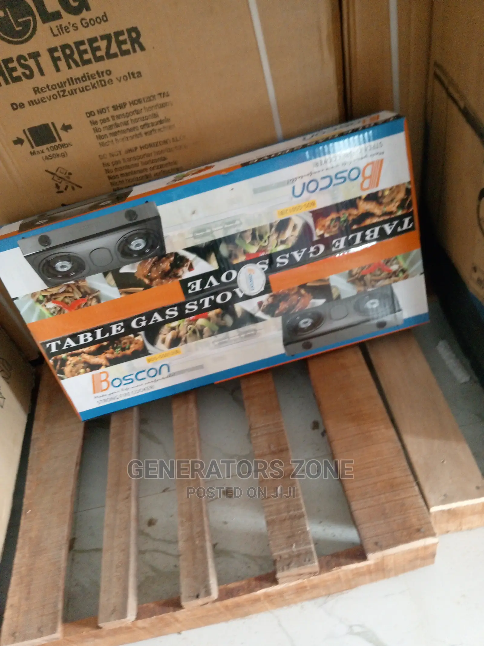Luxury Boscon Table Gas Stove