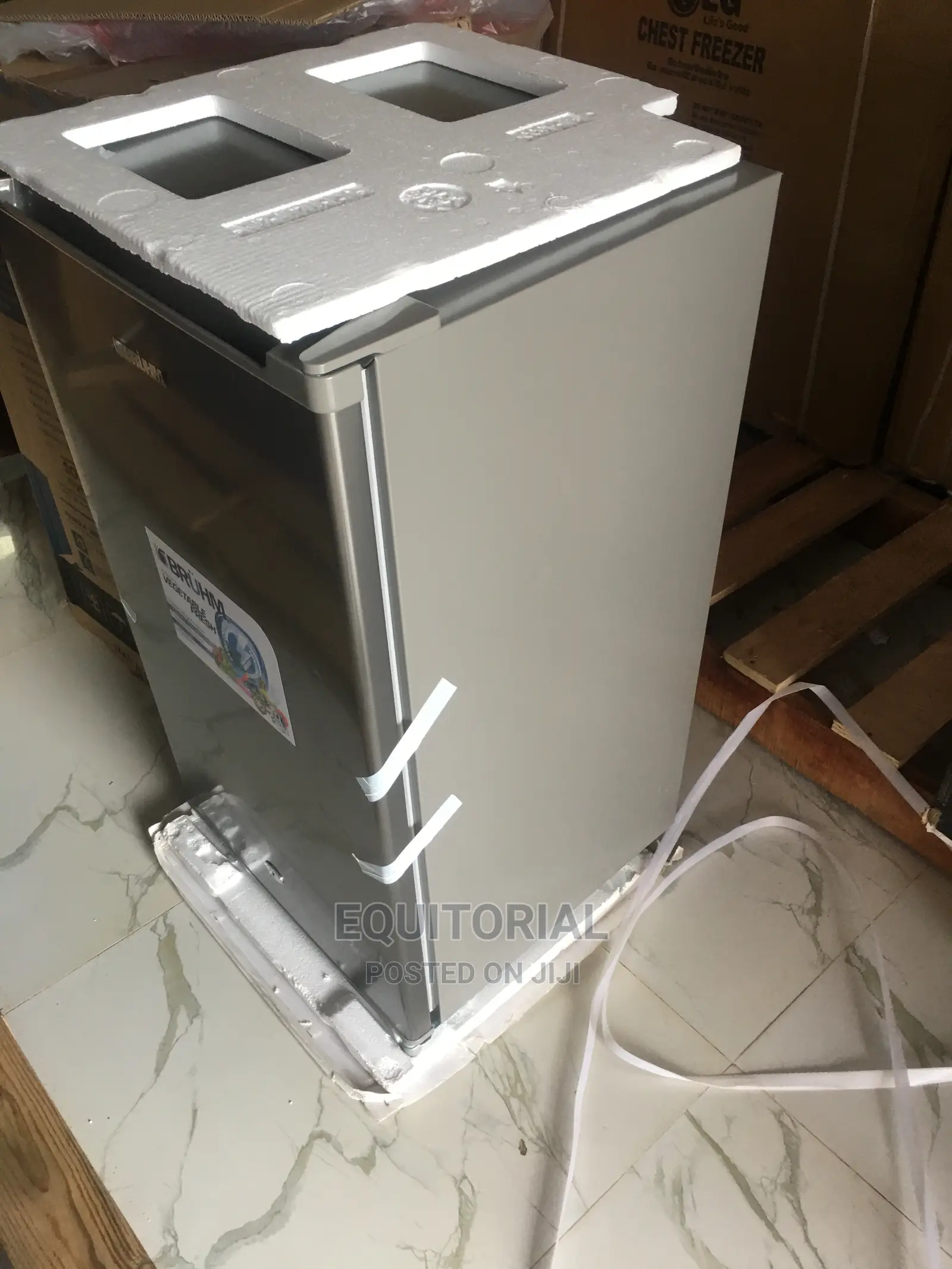 Bruhm Single Door Refrigerator Low Noise Fast Cooling