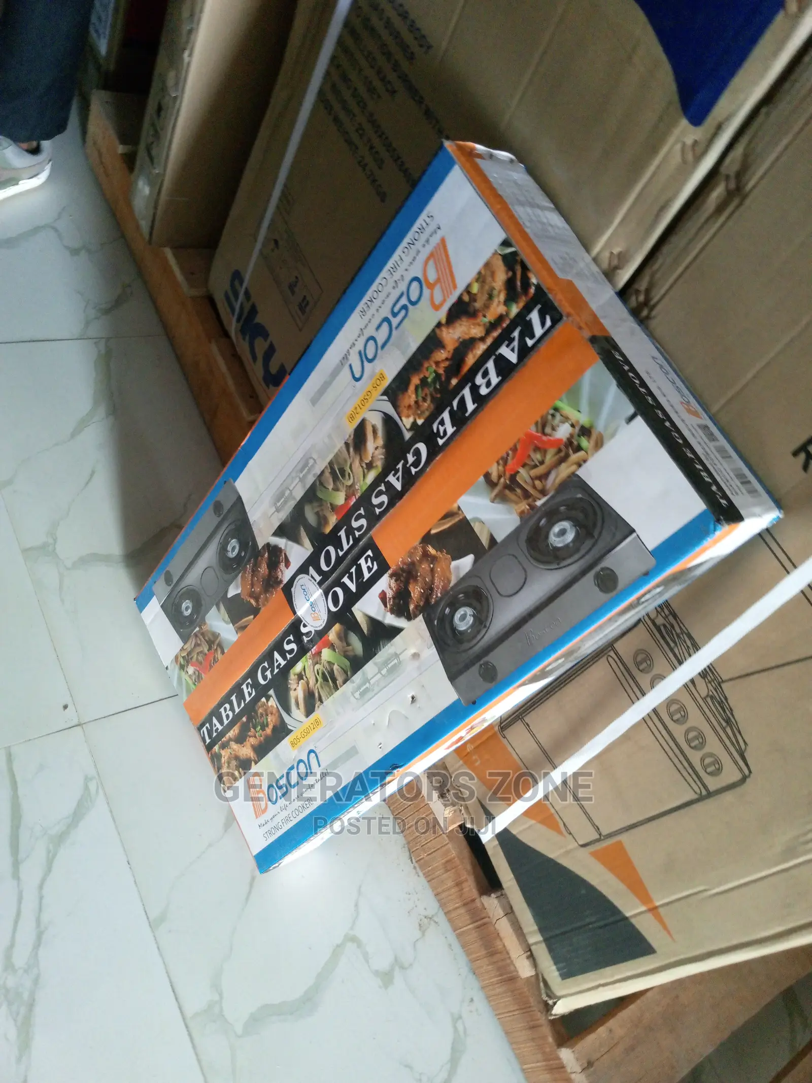 Original Double Burner Table Gas Stove (Boscon)