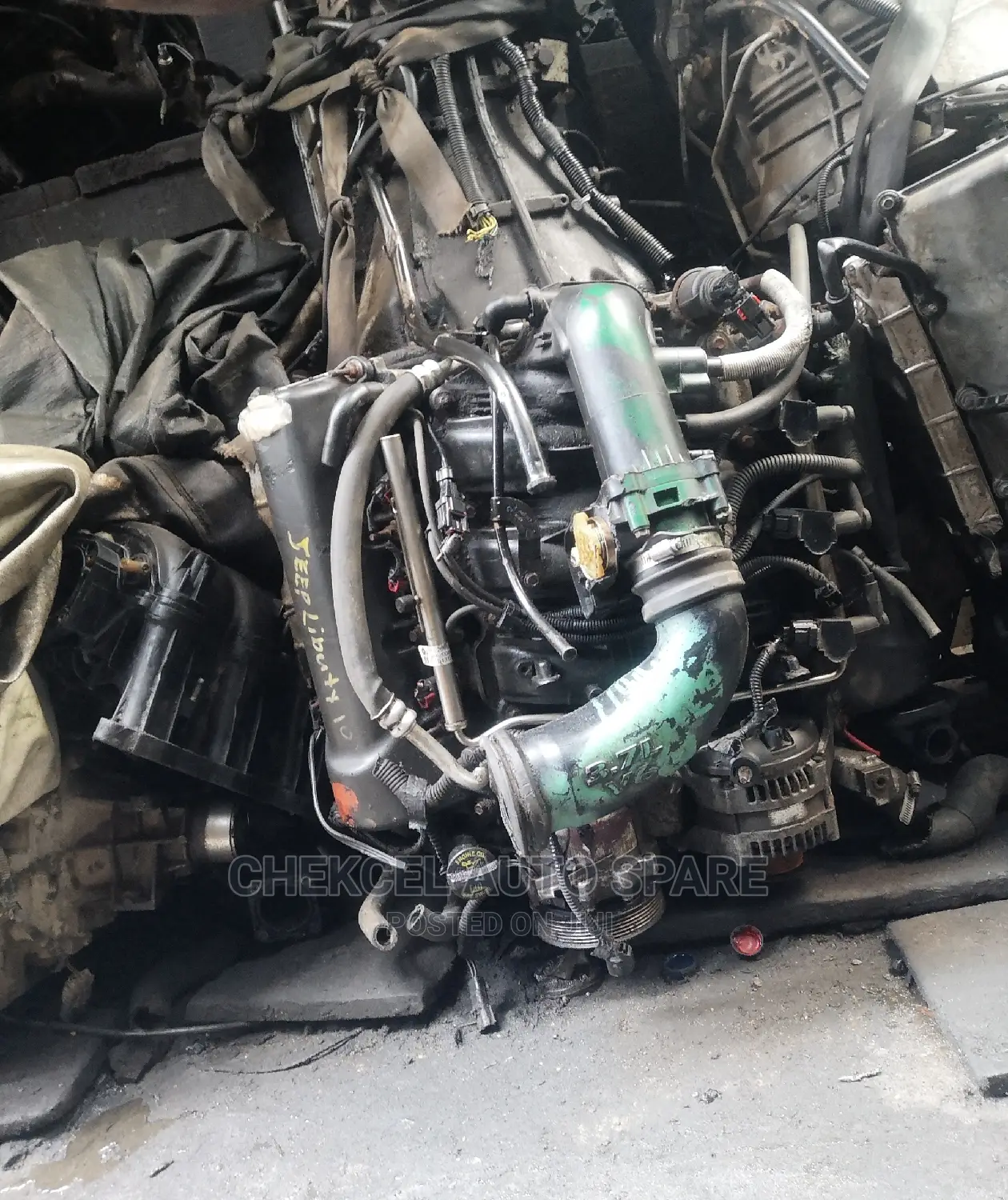 Engine and Gear Box Jeep Liberty Commander 3.7l