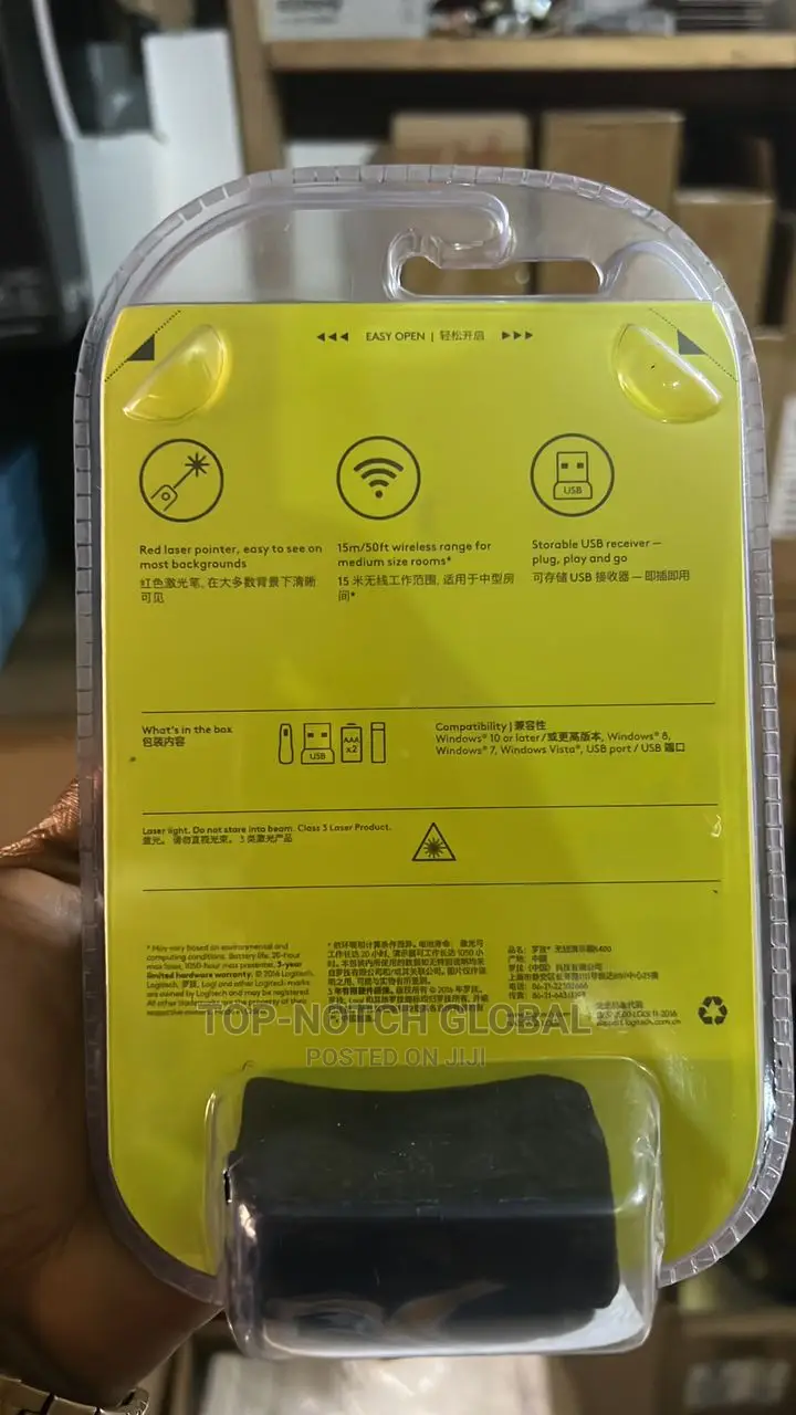 Logitech R400 Laser Presentation Remote