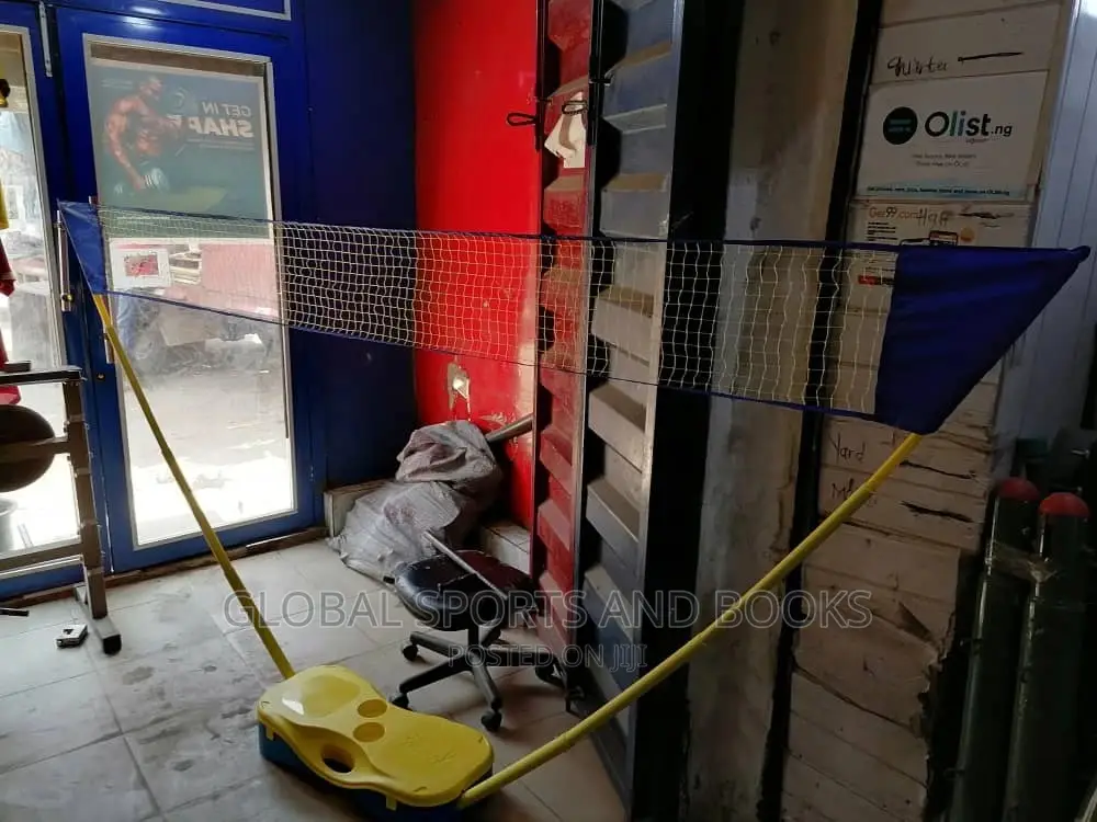 Concrete Usable Badminton Net Stand