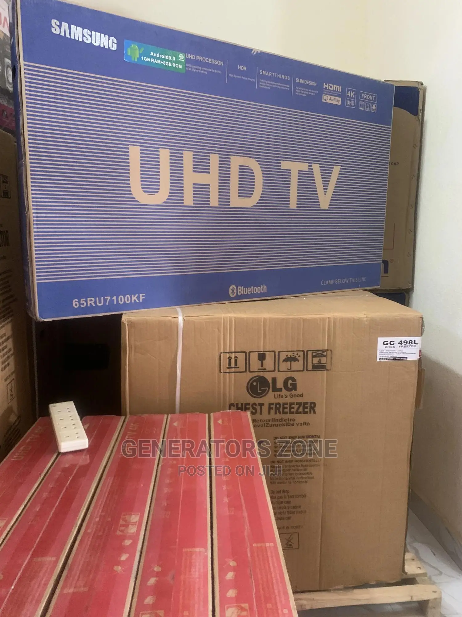 65-inches Samsung 65ru7100kf Smart Tv...+Bluetooth 65''+Hdmi